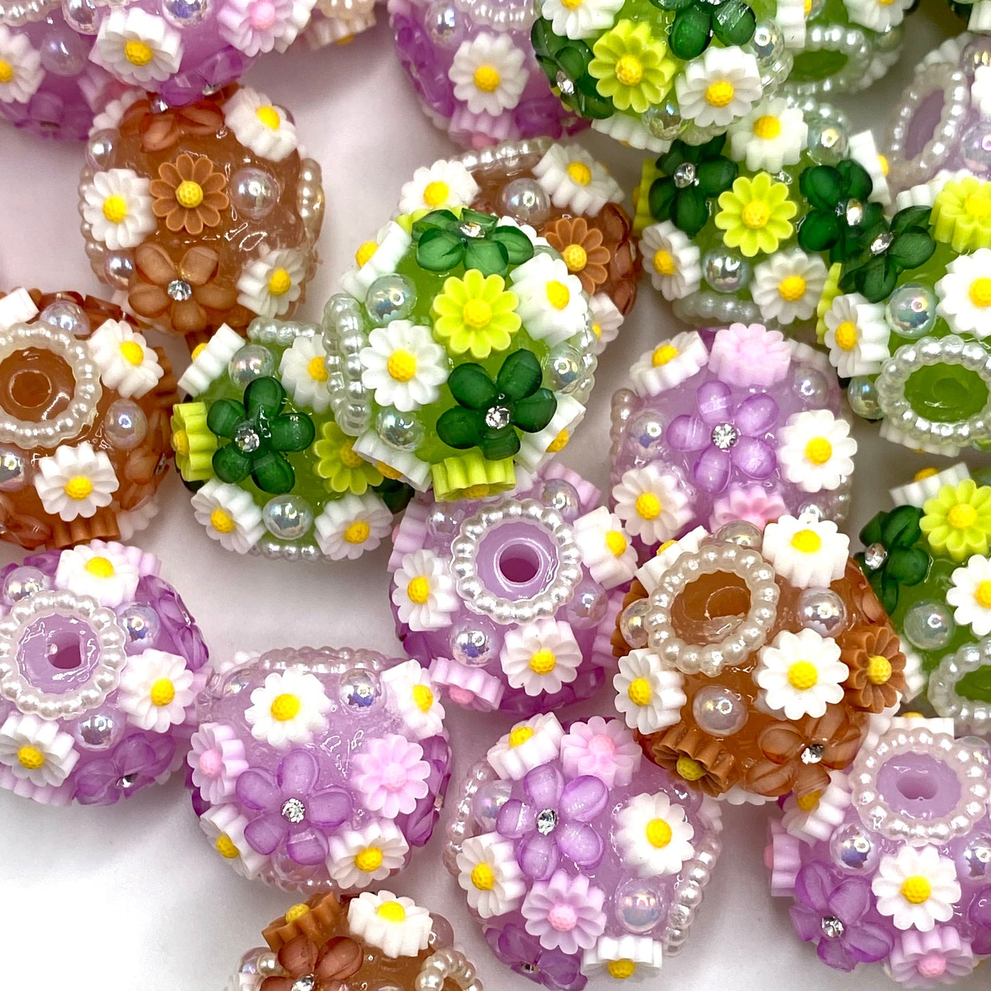 Let Your Soul Blossom Fancy Flower Beads