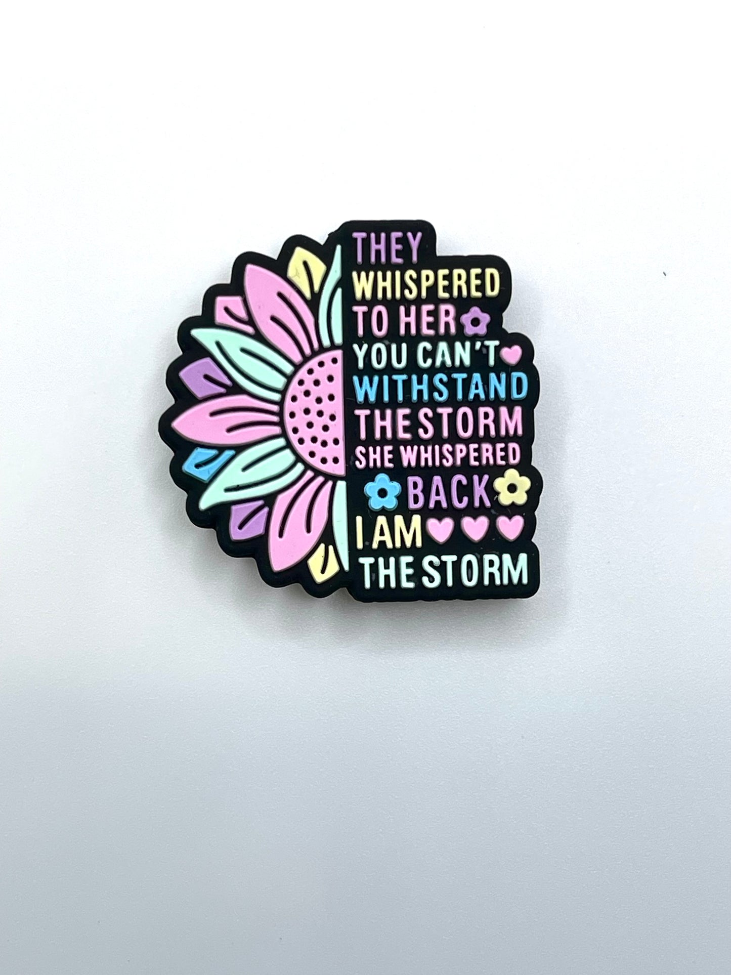 I Am The Storm Silicone Focal Beads