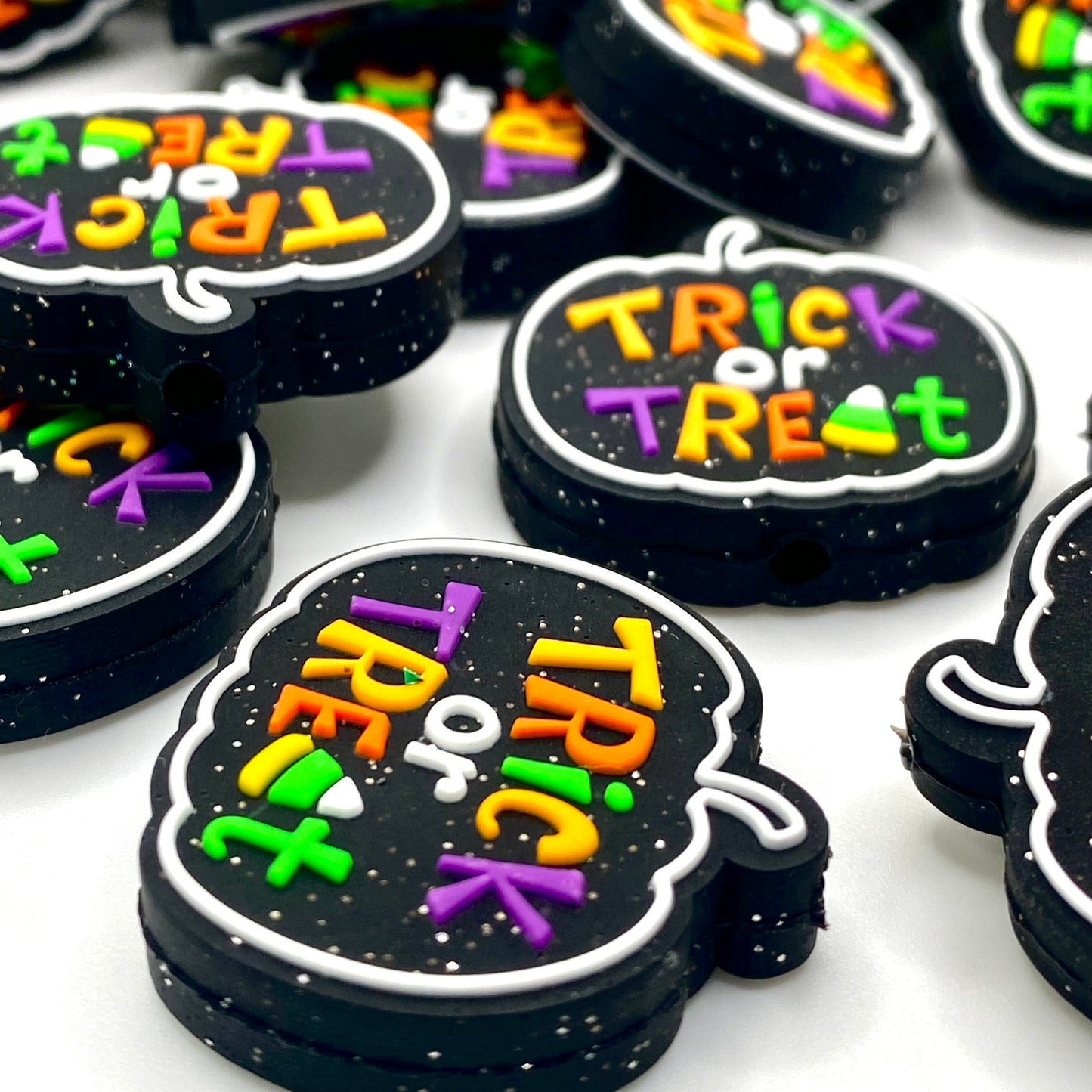 Trick or Treat & Something Sweet Silicone Focal Beads