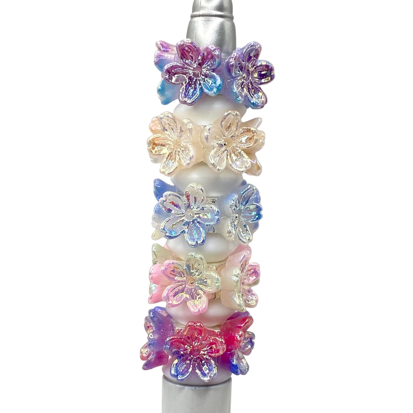 Sweet As A Cherry Blossom Fancy Spacer Beads