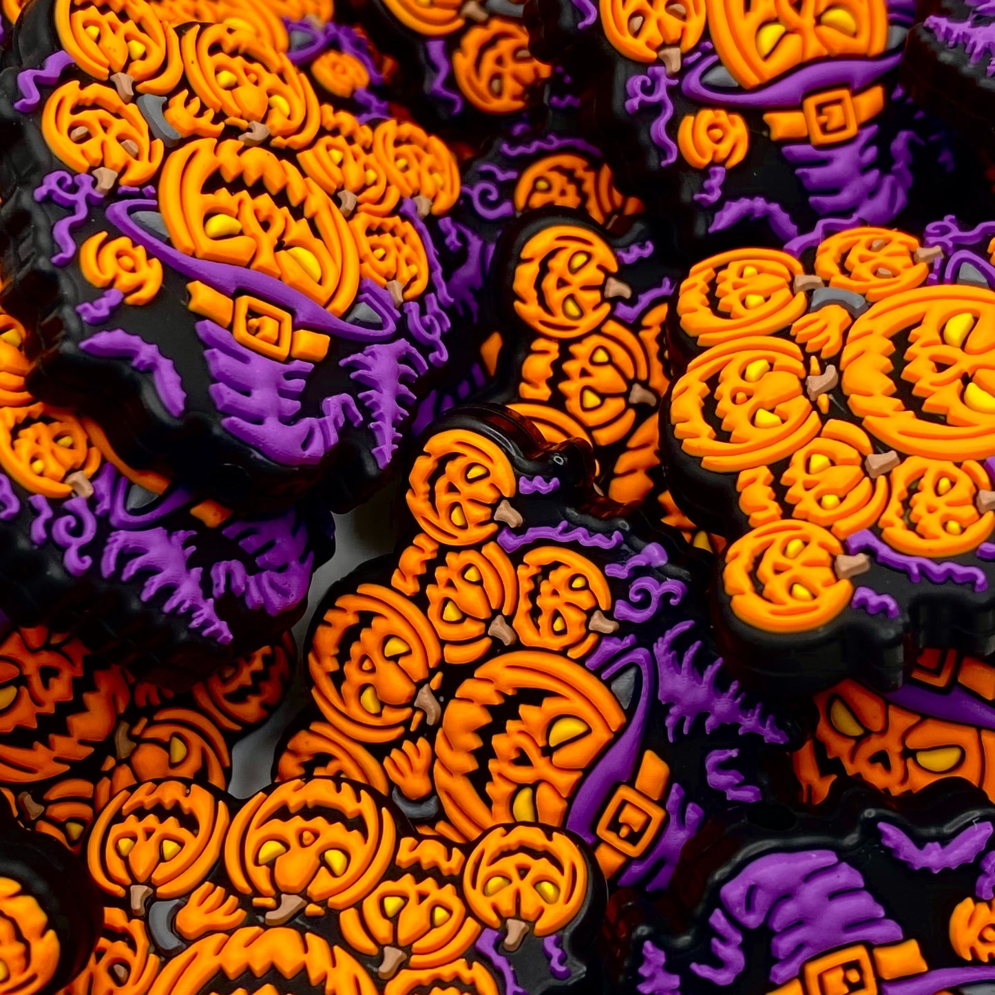 Haunted Harvest Silicone Focal Beads