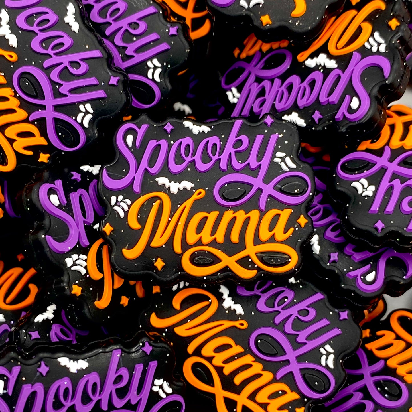 Spooky Mama Silicone Focal Beads