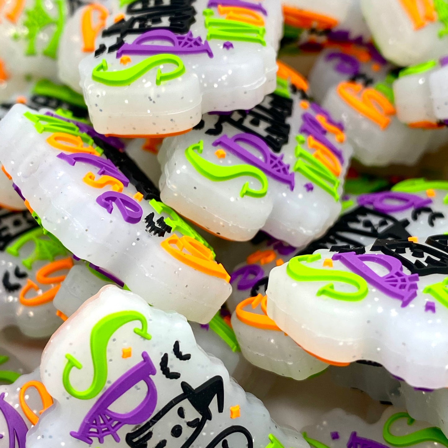 Spooky Nurse Silicone Focal Beads