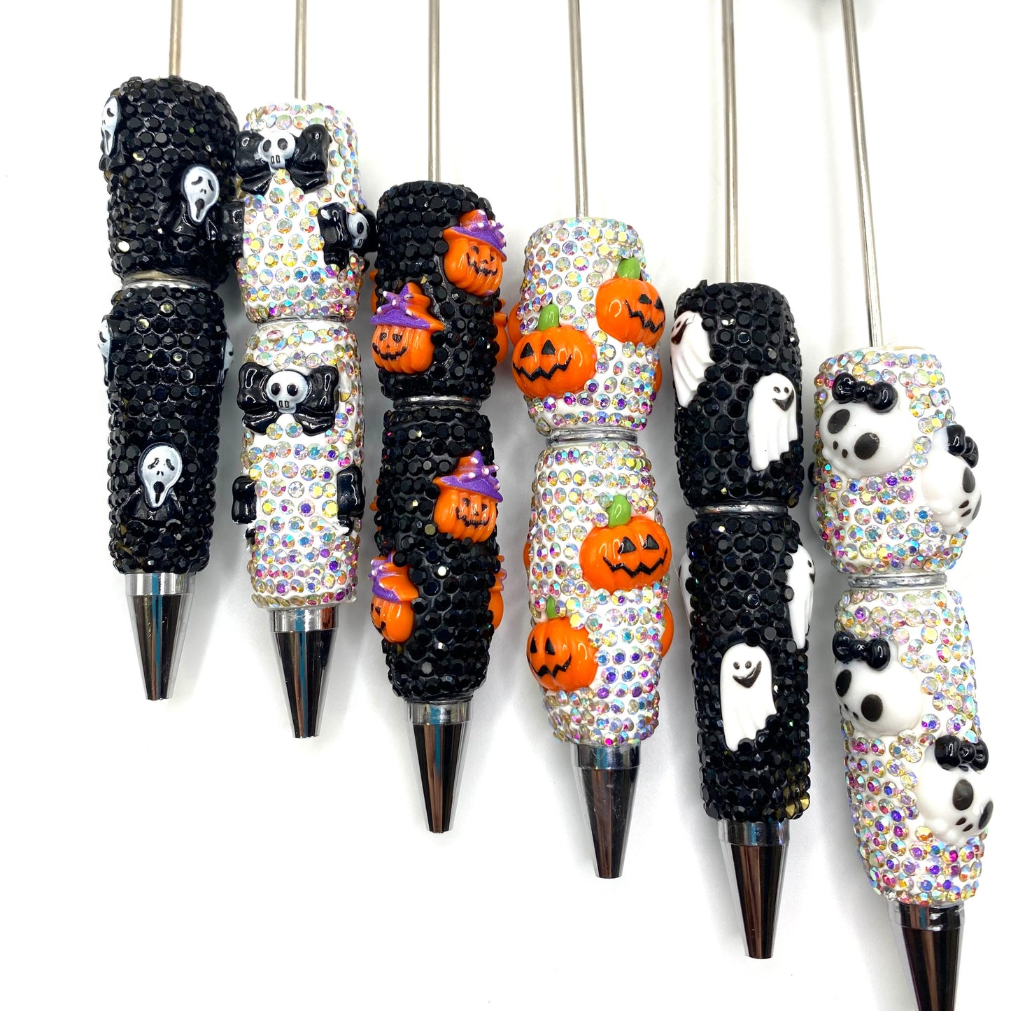 6pc Spooky Vibes 2.0 Fancy Beadable Pens