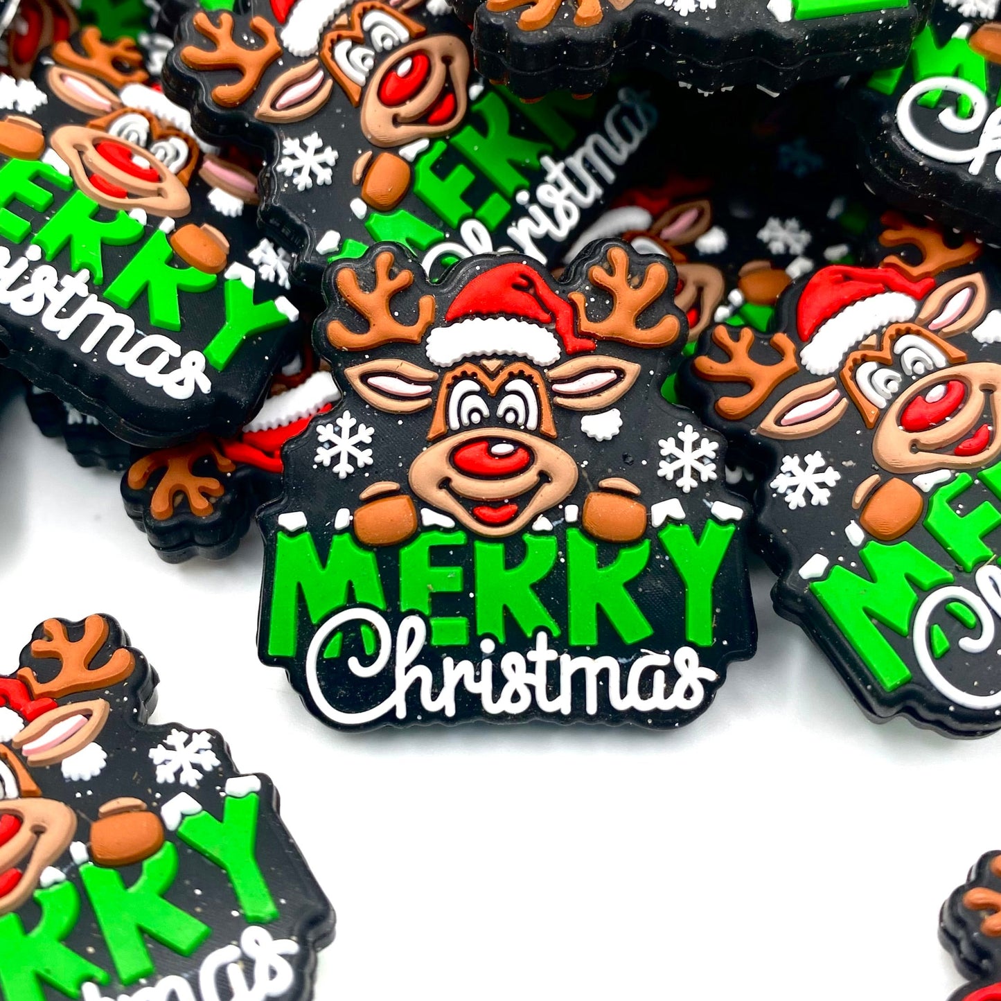 Randolf Says: Merry Christmas! Silicone Focal Beads