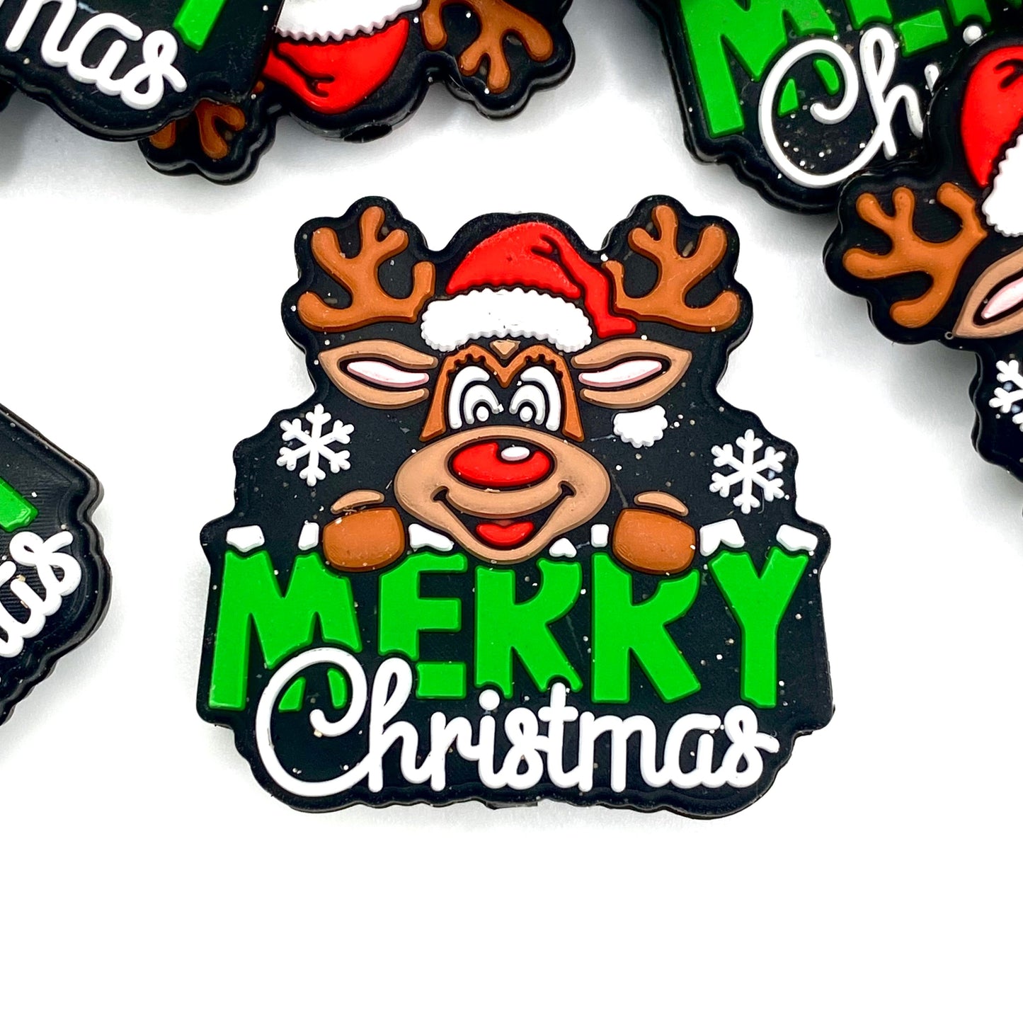 Randolf Says: Merry Christmas! Silicone Focal Beads