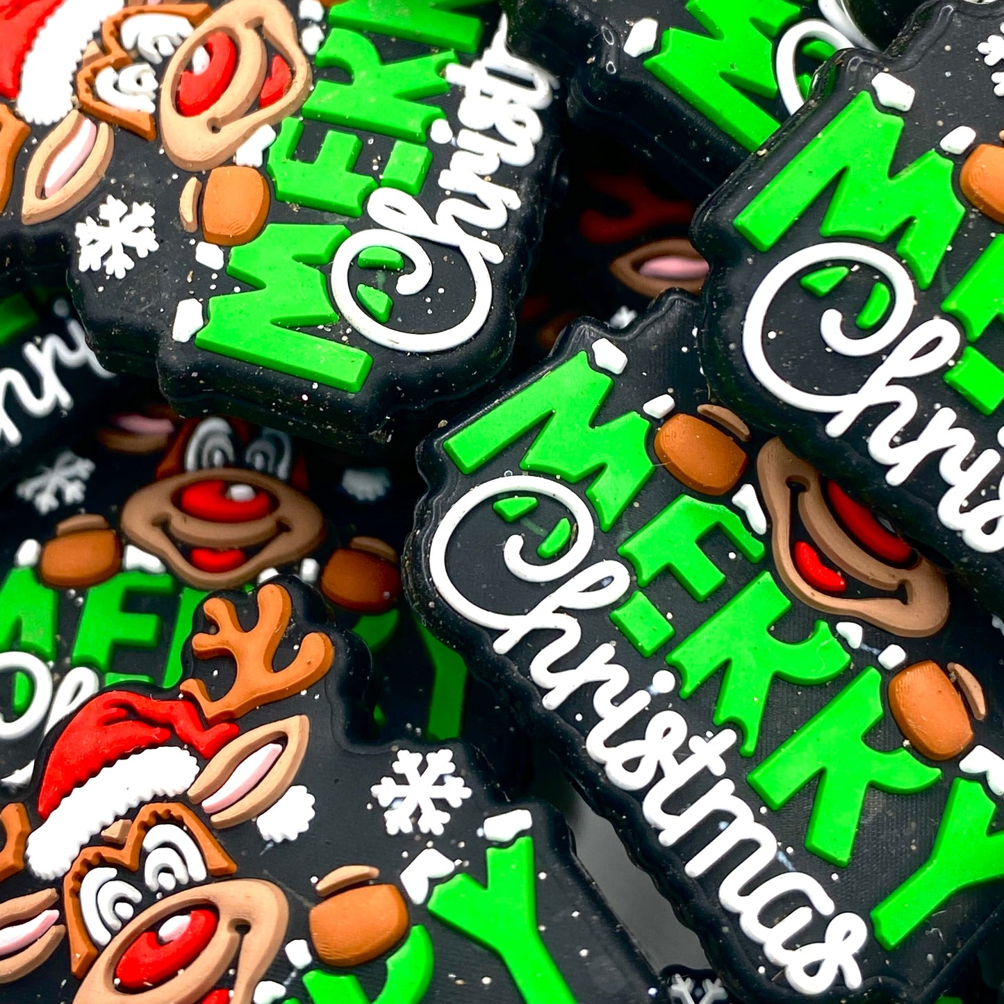 Randolf Says: Merry Christmas! Silicone Focal Beads