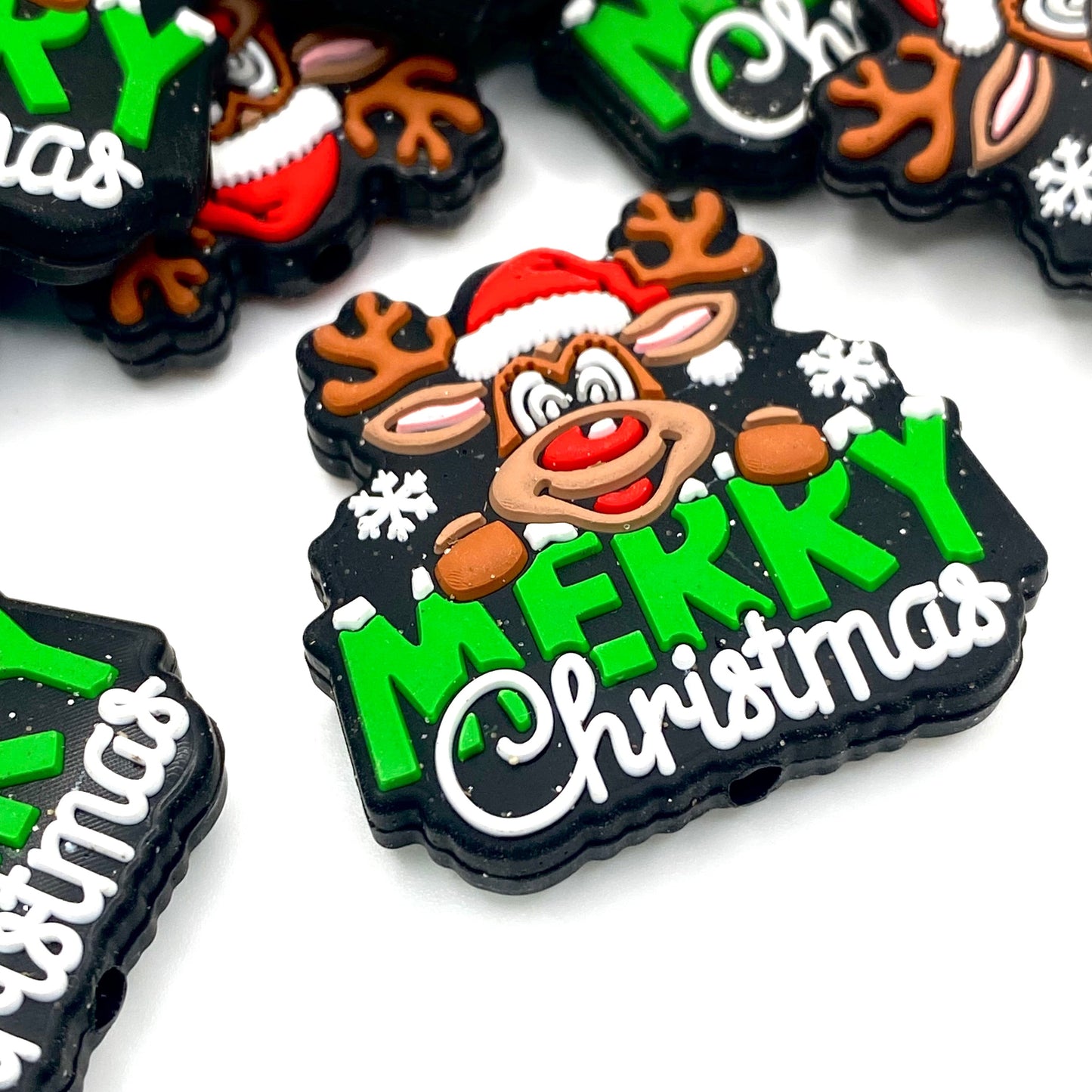 Randolf Says: Merry Christmas! Silicone Focal Beads