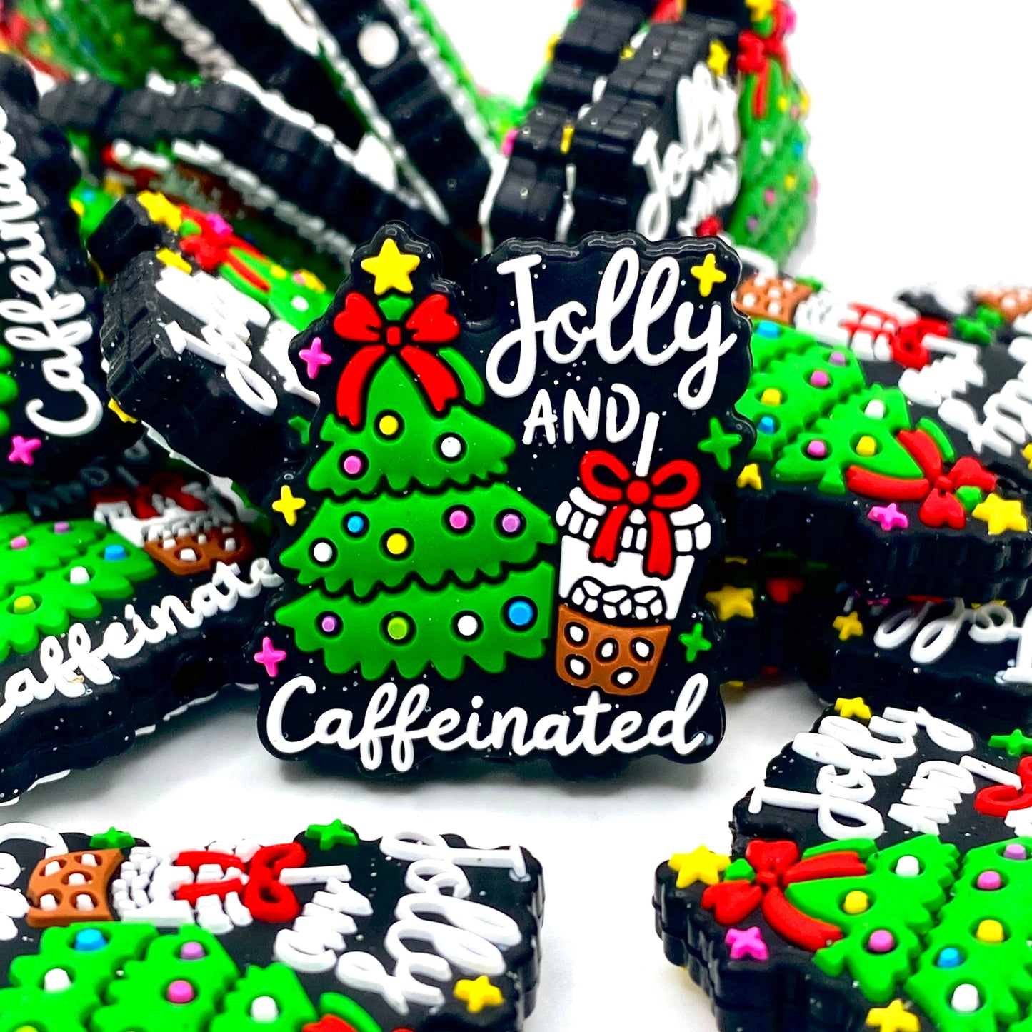 Jolly & Caffeinated Silicone Focal Beads