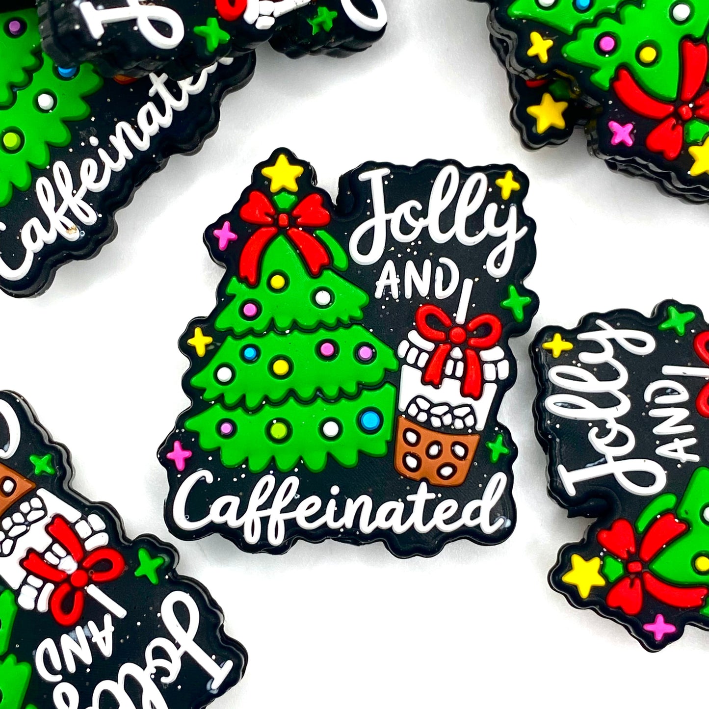 Jolly & Caffeinated Silicone Focal Beads