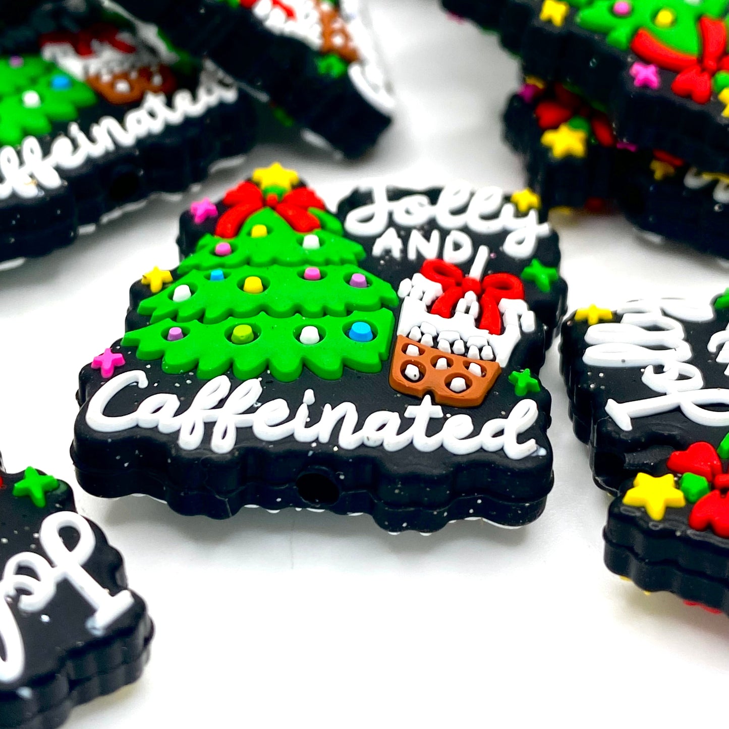 Jolly & Caffeinated Silicone Focal Beads