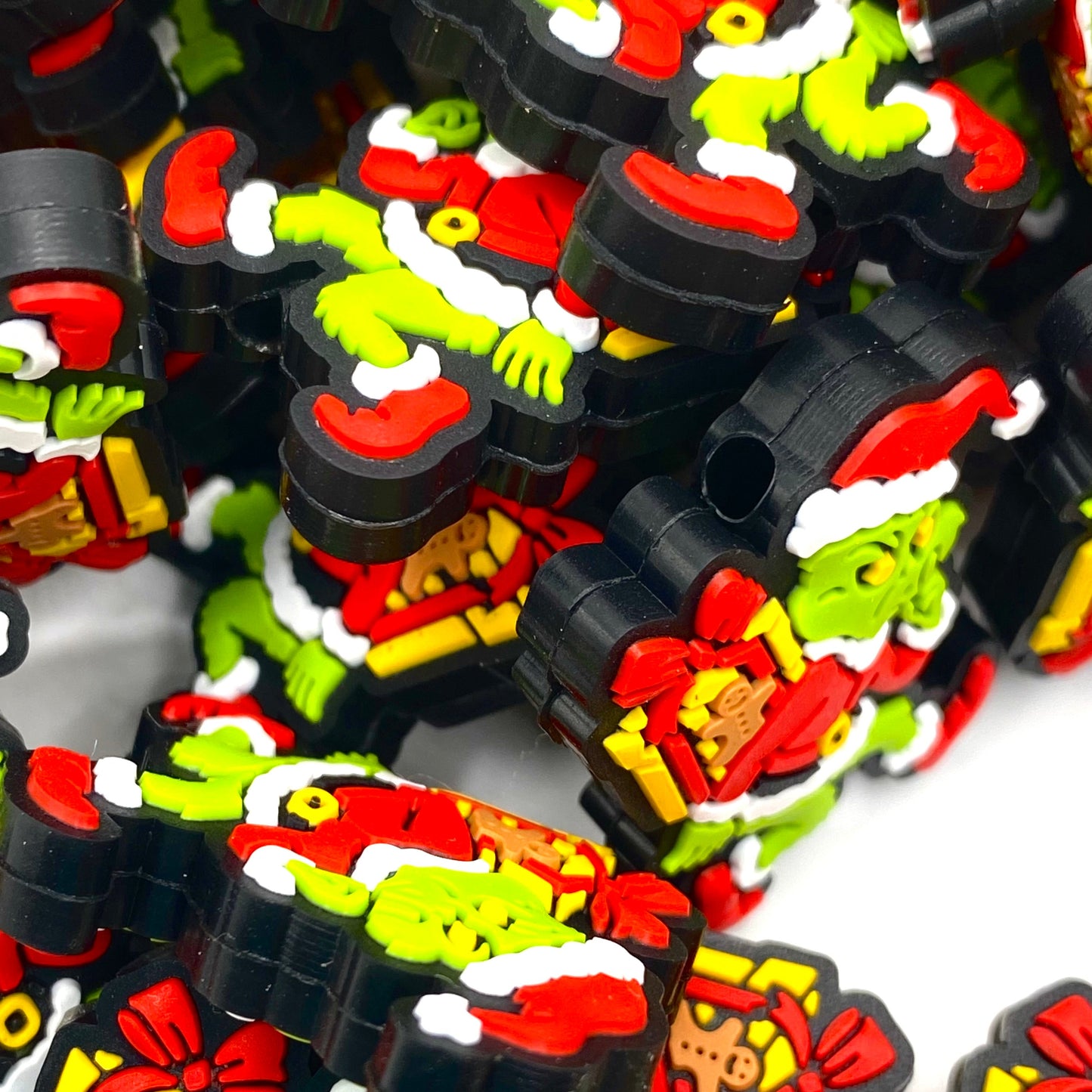 I came. I saw. I stole Christmas Silicone Focal Beads
