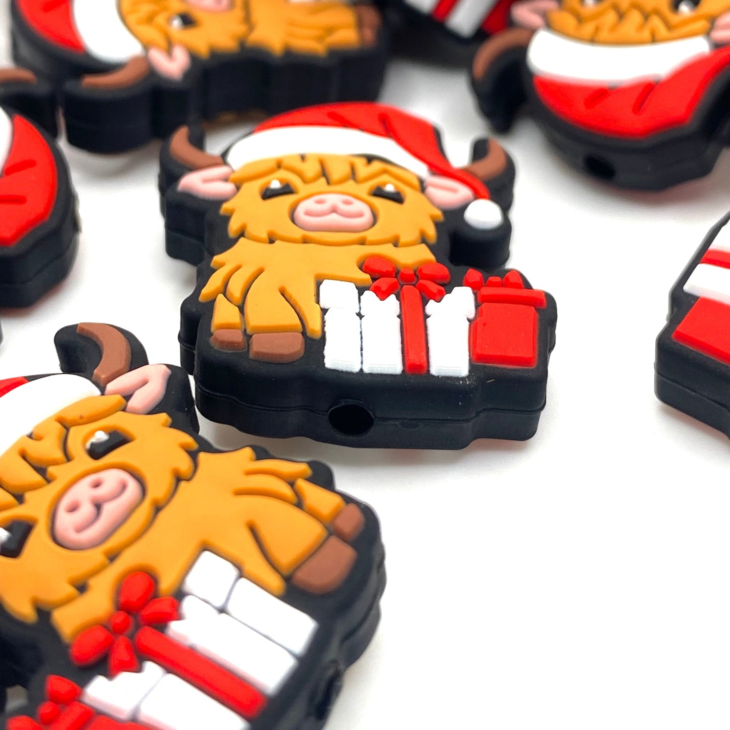 This Gift Is Moo-velous! Silicone Focal Beads
