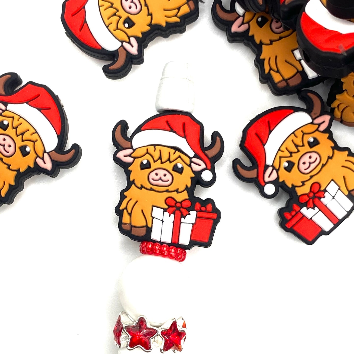 This Gift Is Moo-velous! Silicone Focal Beads