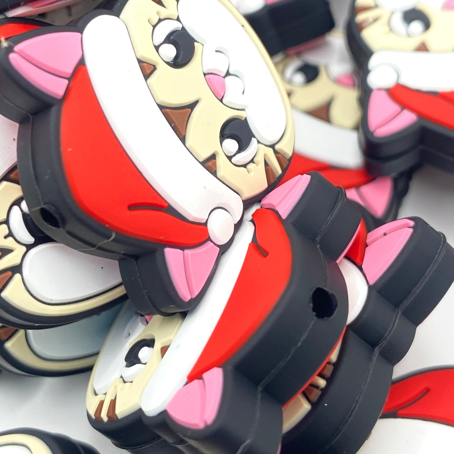 Santa Claws is Coming! Silicone Focal Beads