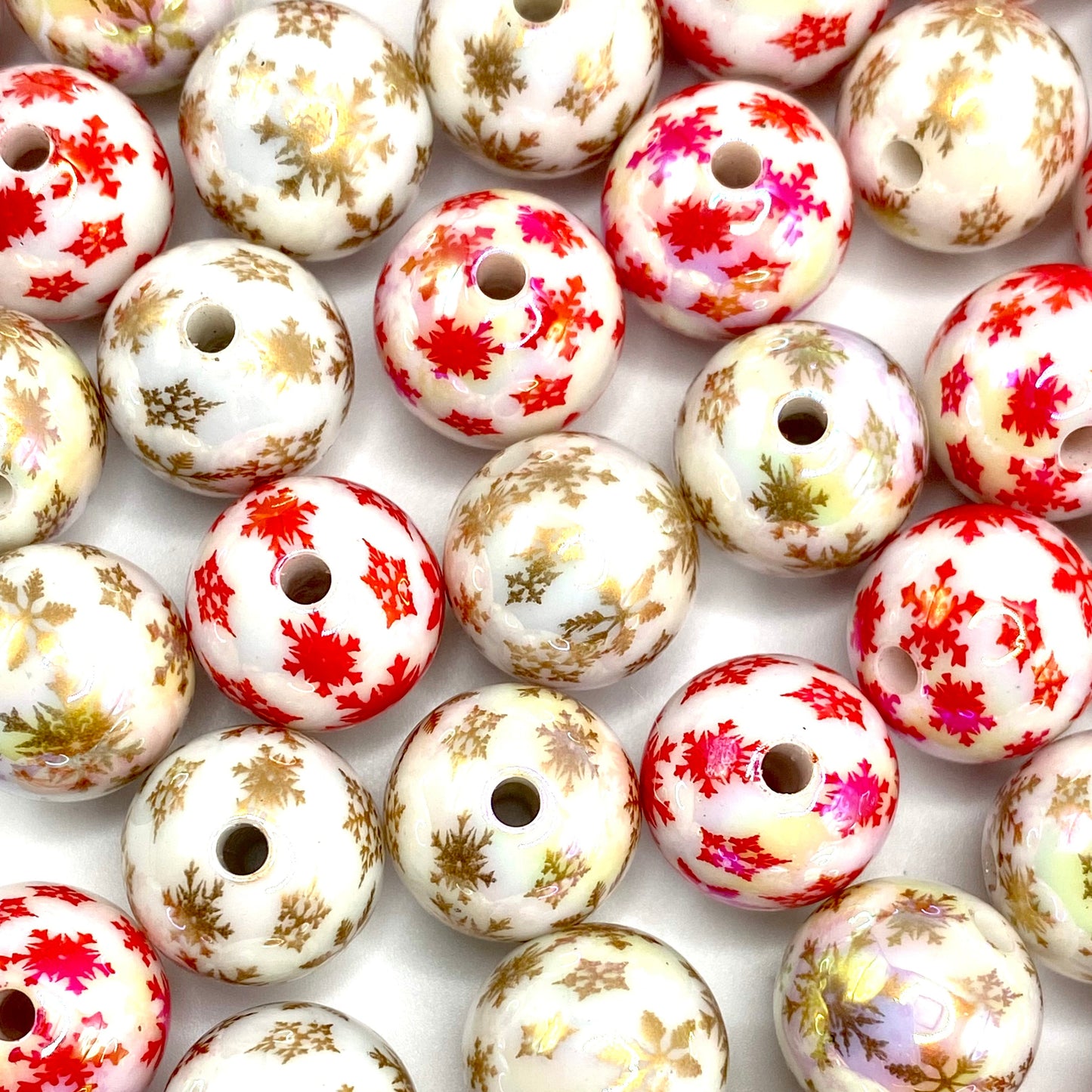 Stay Cool, Snowflake! Acrylic Beads