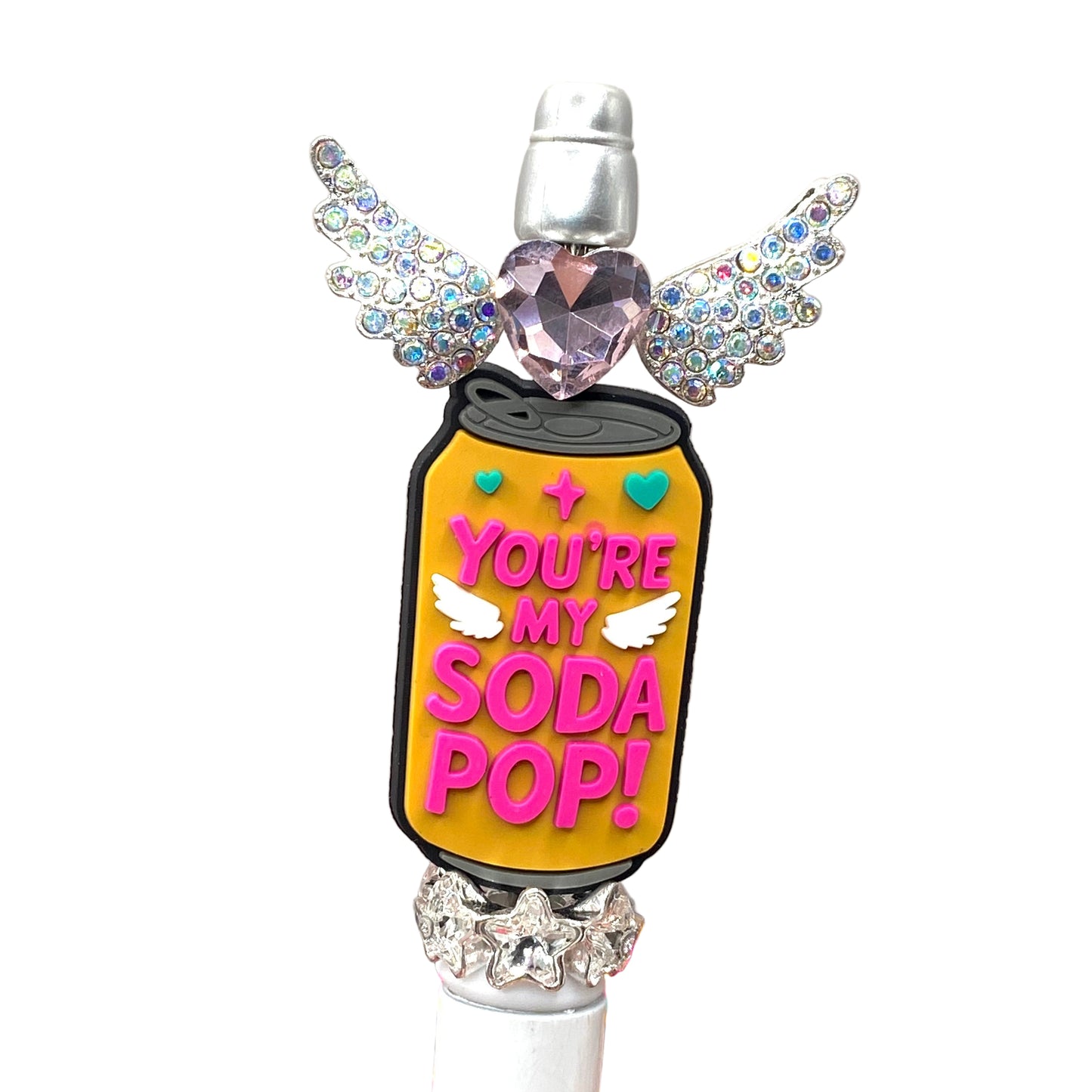 You're My Soda Pop! PVC Focal Beads - ECB EXCLUSIVE