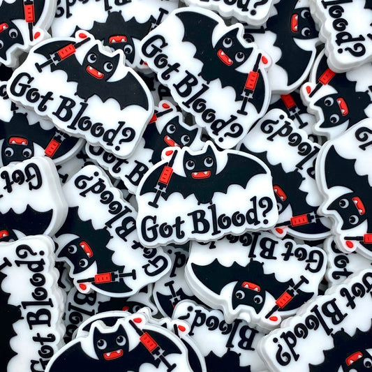 Got Blood? Silicone Focal Beads
