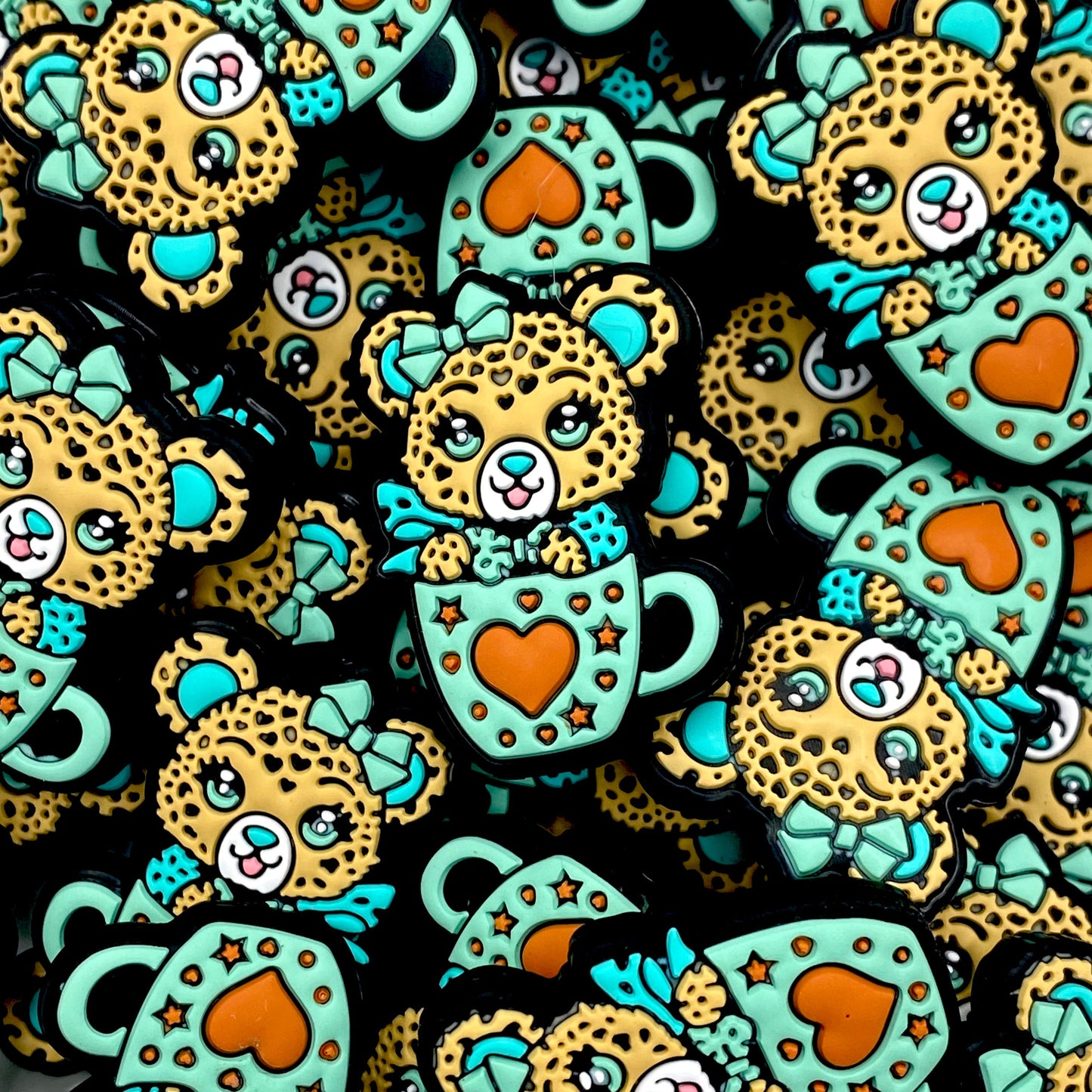 Coffee Is My Spirit Animal Silicone Focal Beads