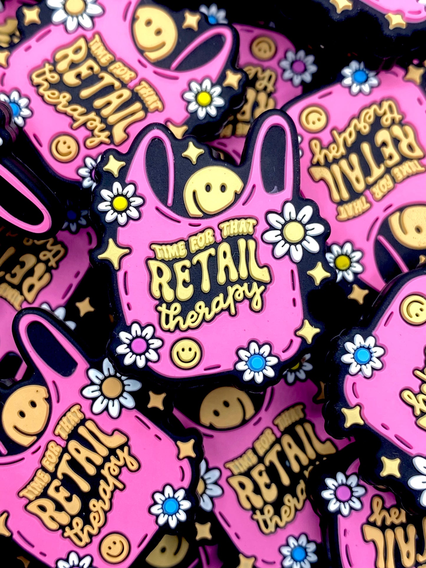 Time for that Retail Therapy Silicone Focal Beads