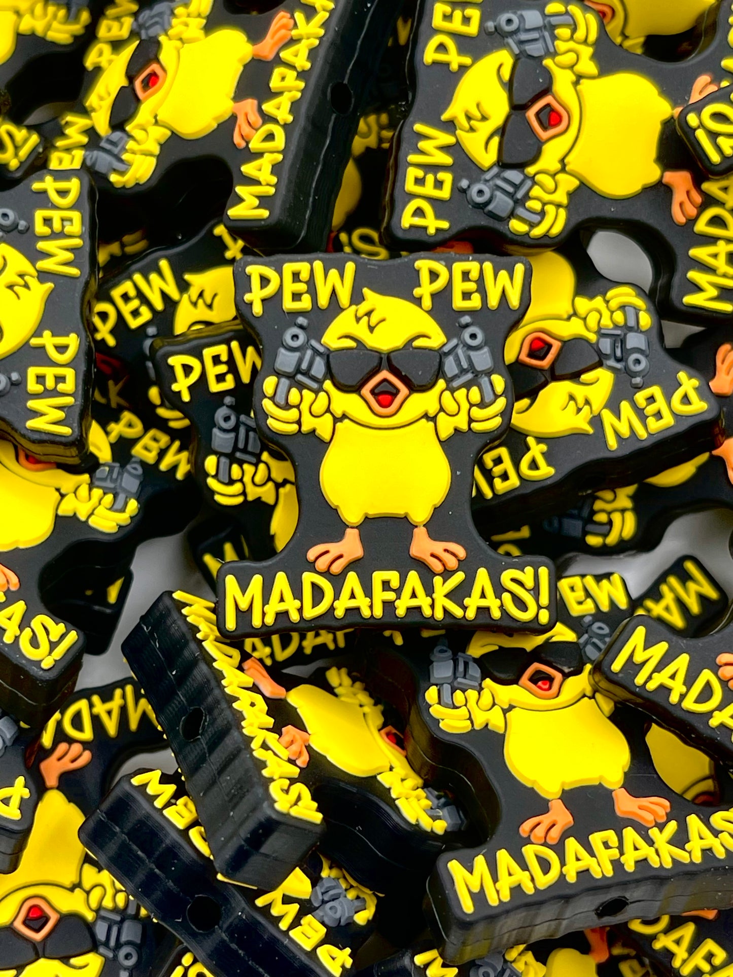 Pew Pew Madafakas! Silicone Focal Beads