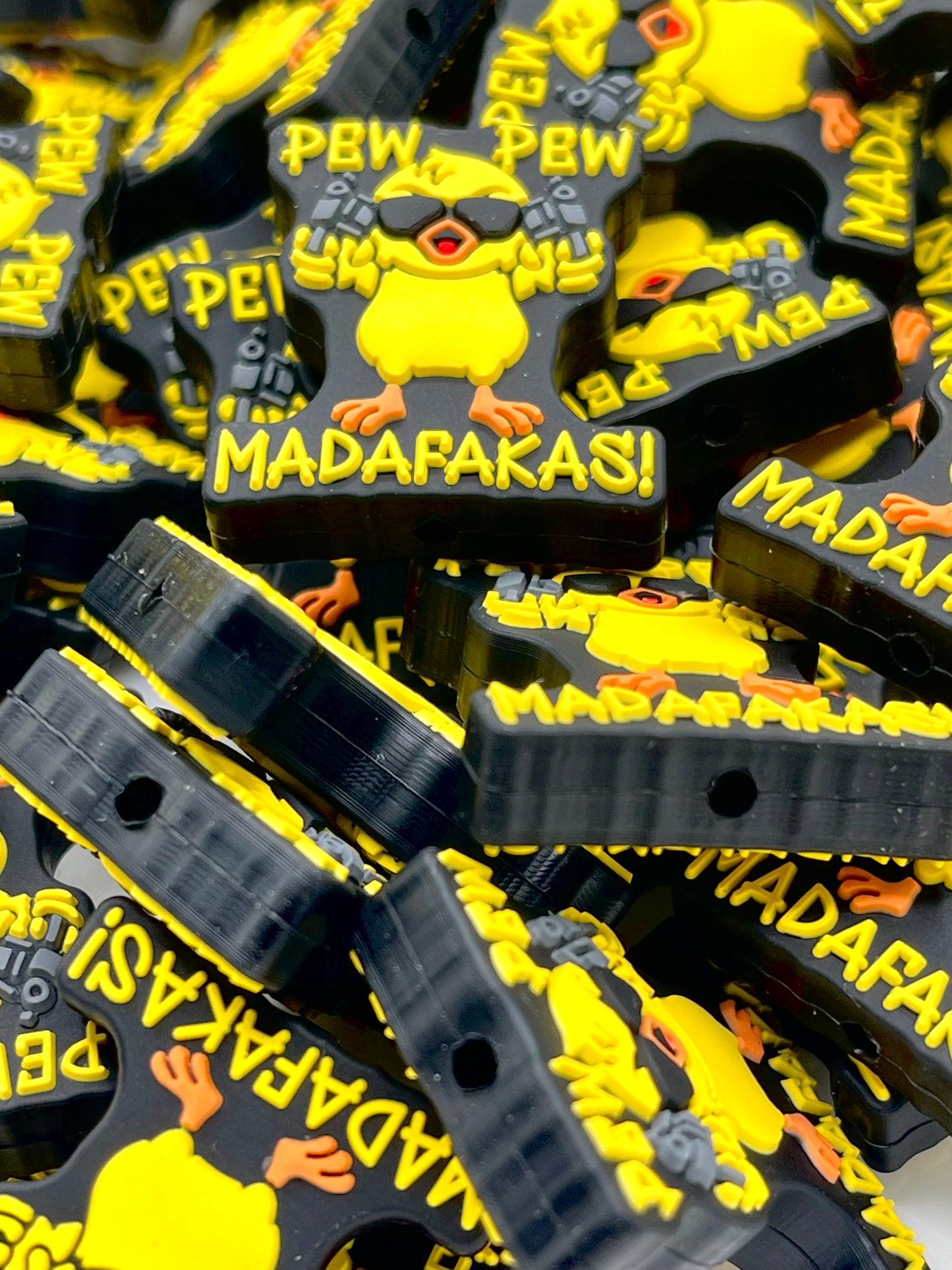 Pew Pew Madafakas! Silicone Focal Beads