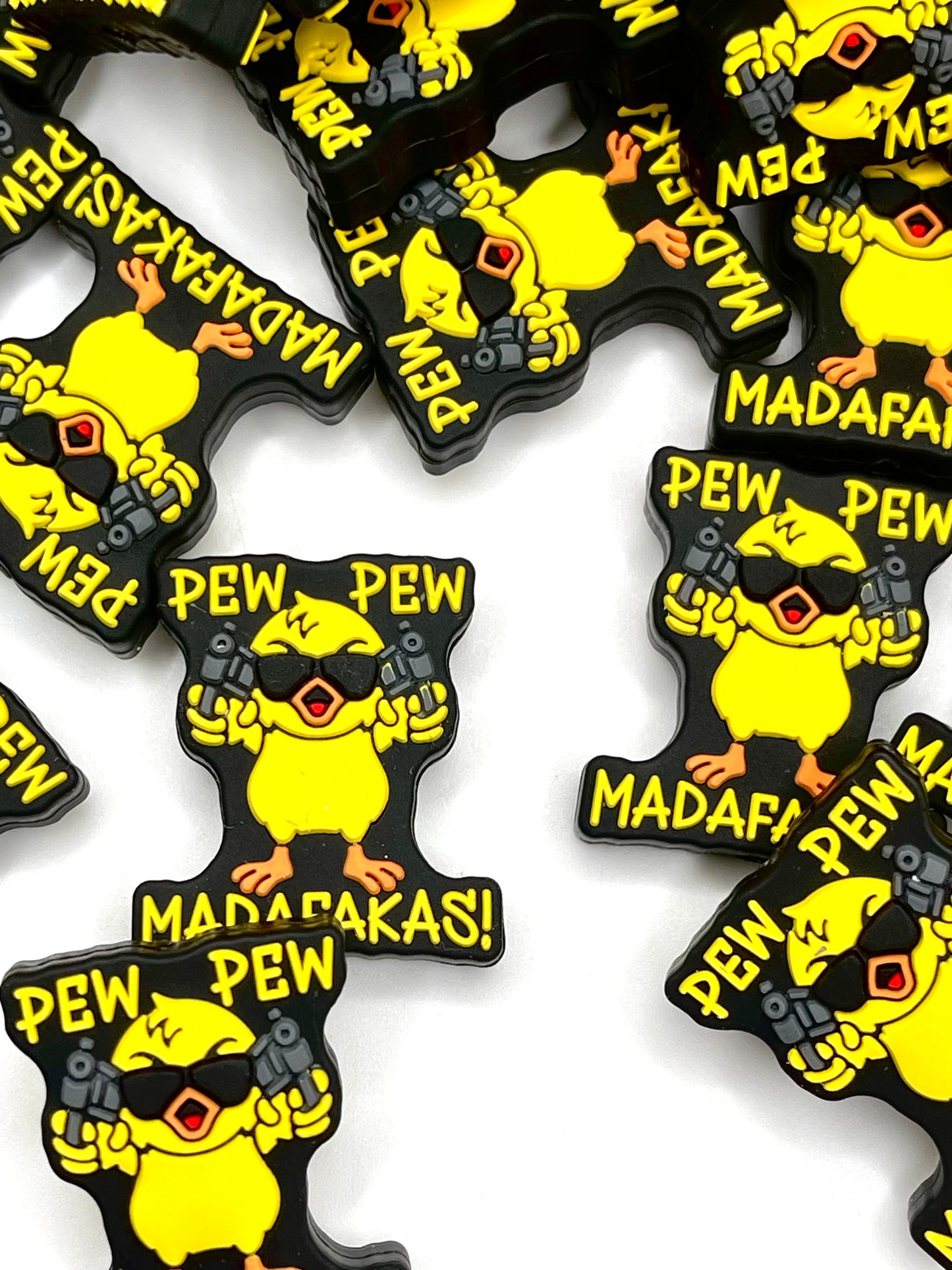 Pew Pew Madafakas! Silicone Focal Beads