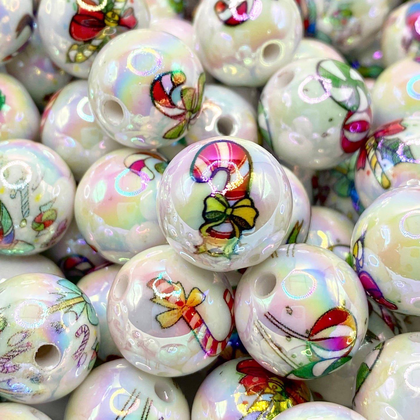 Sweet But Twisted Acrylic Beads