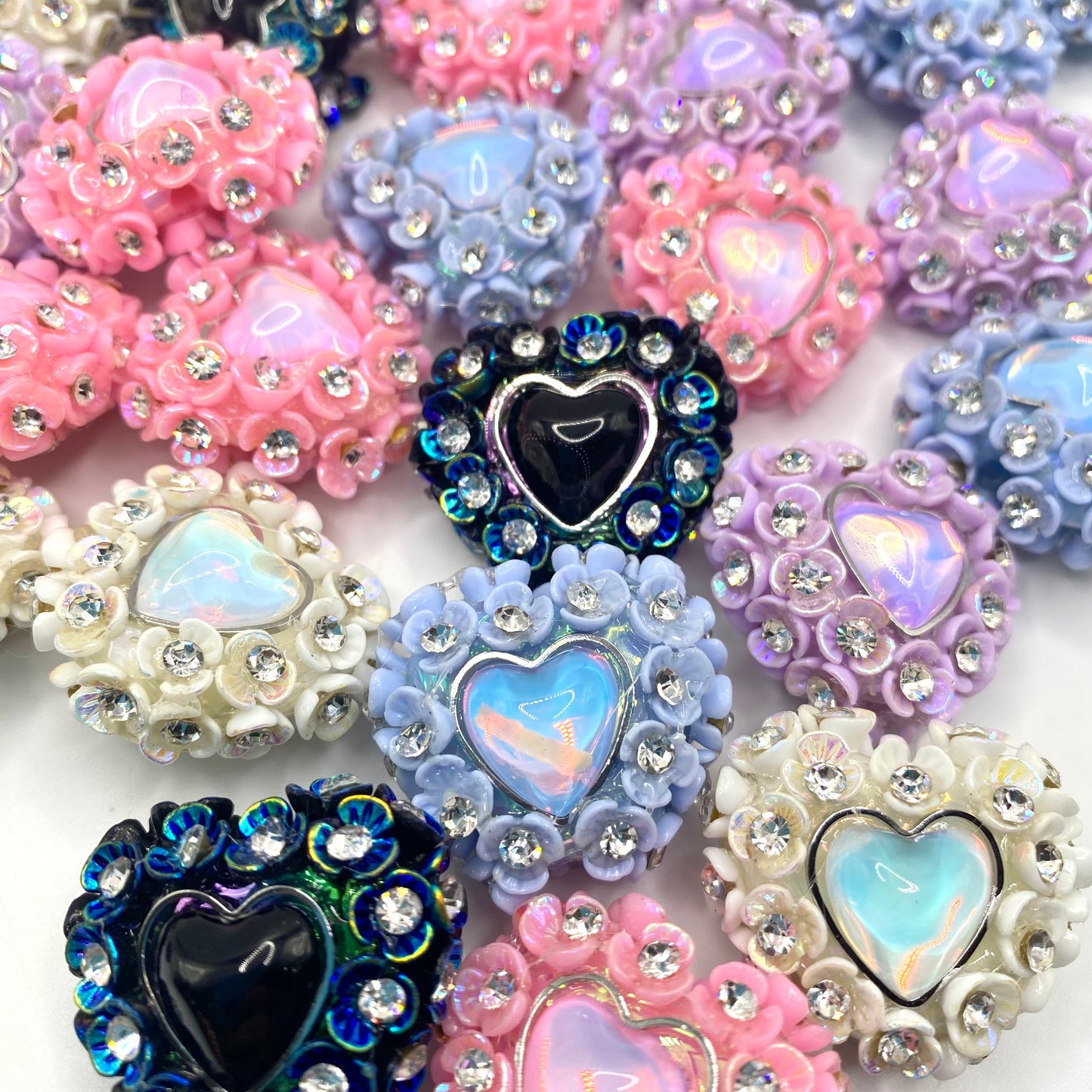 My Heart is Full Fancy Beads - 5pcs
