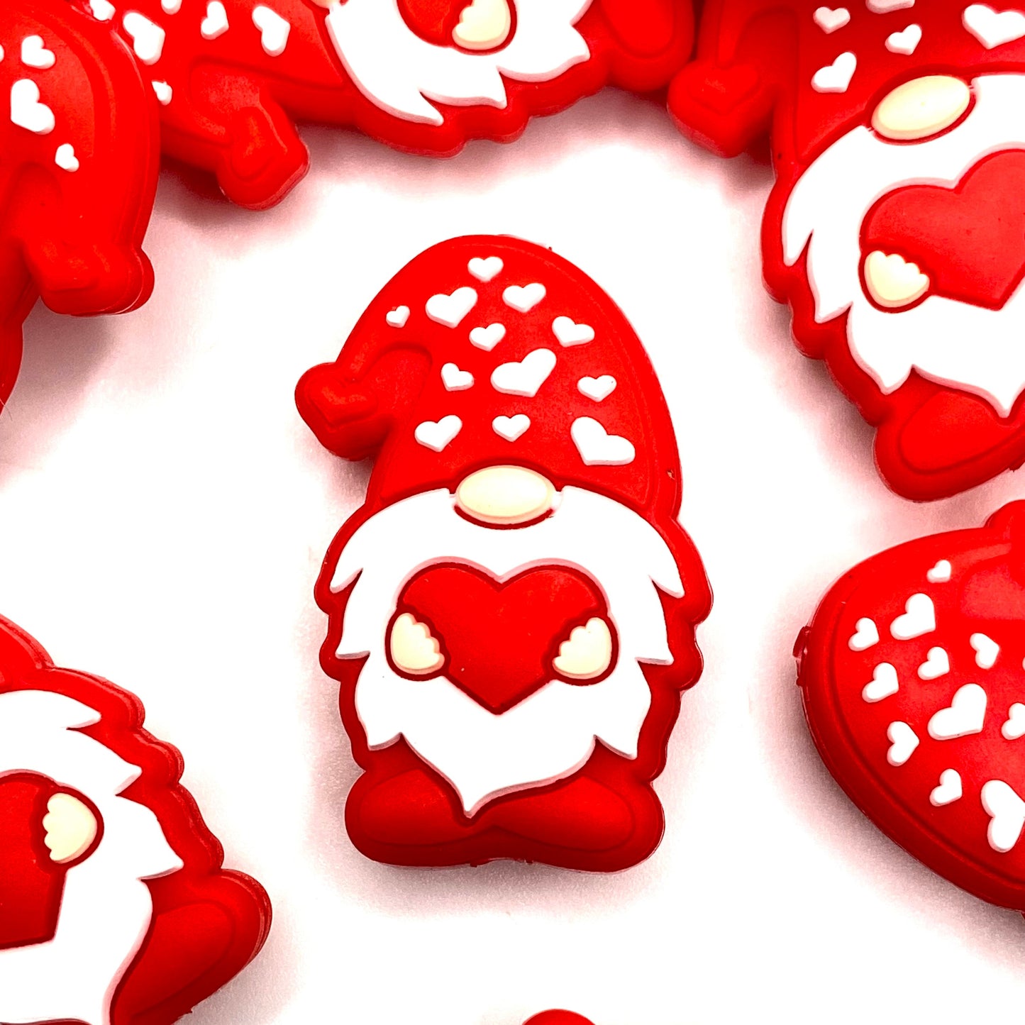 Cupid Sent a Gnome Silicone Focal Beads