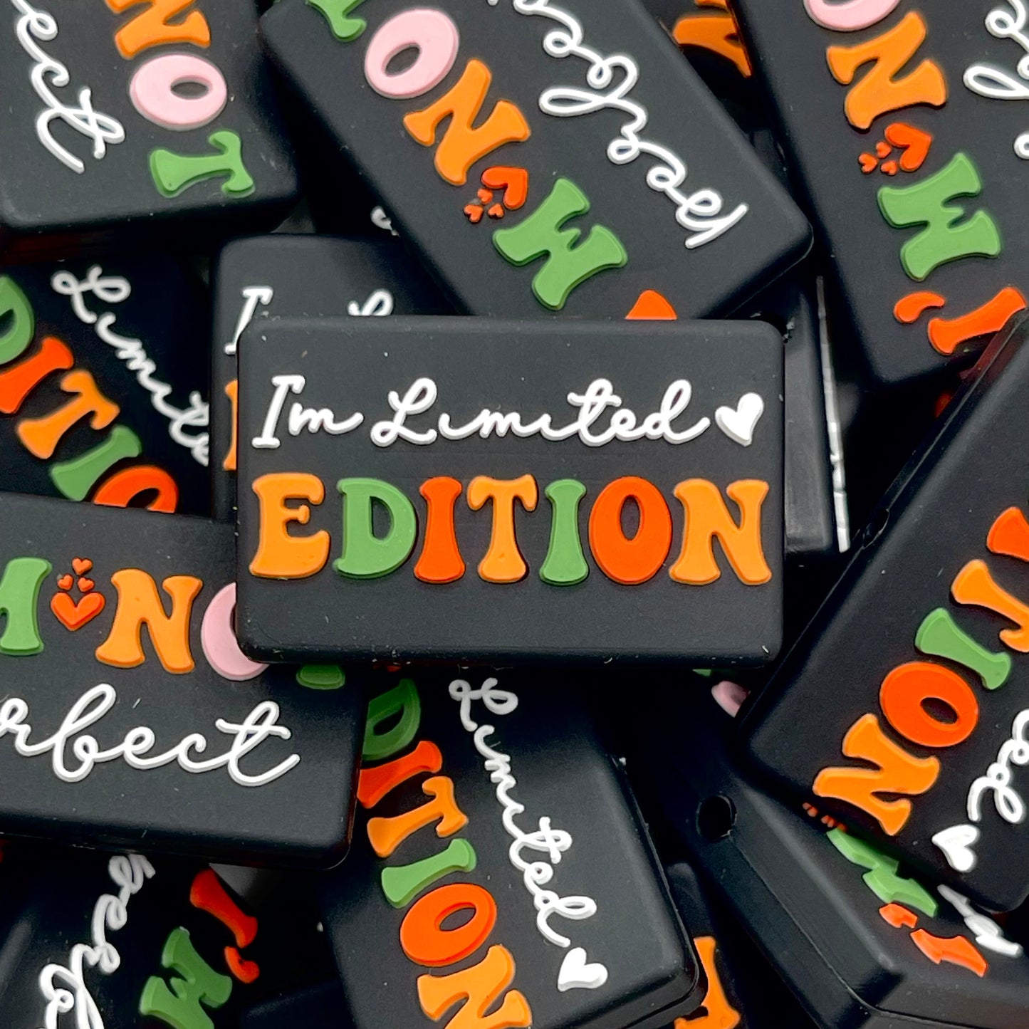 I'm Limited Edition Silicone Focal Beads