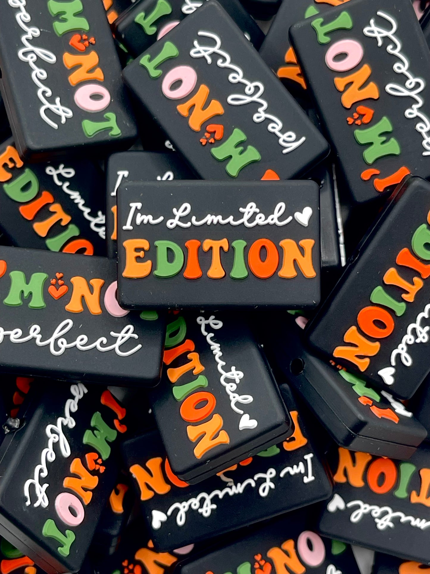 I'm Limited Edition Silicone Focal Beads