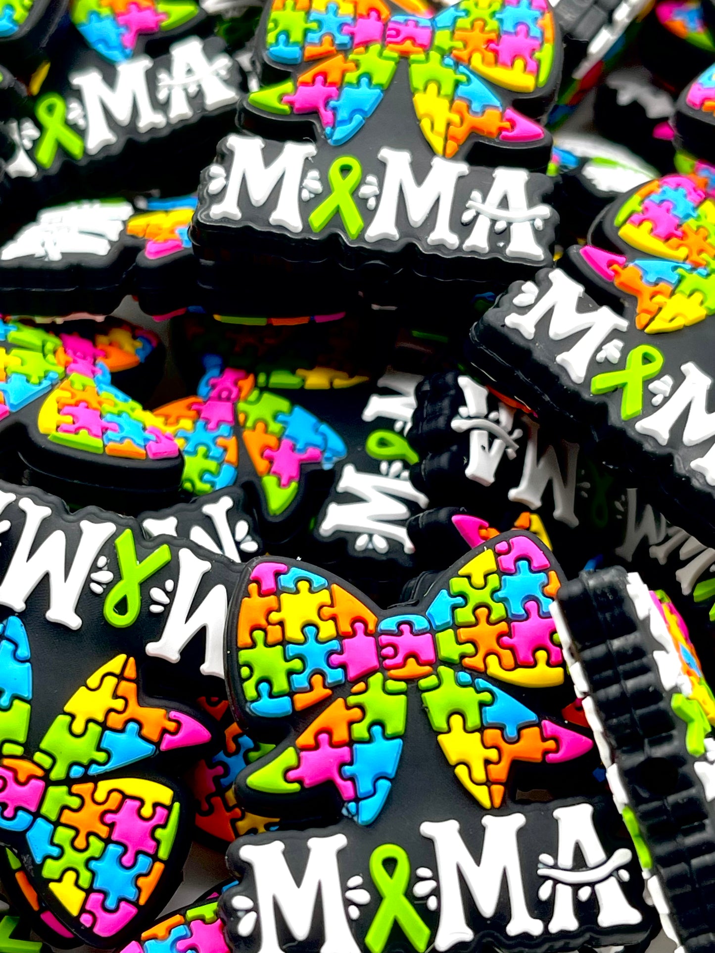 Awareness Mama Silicone Focal Beads