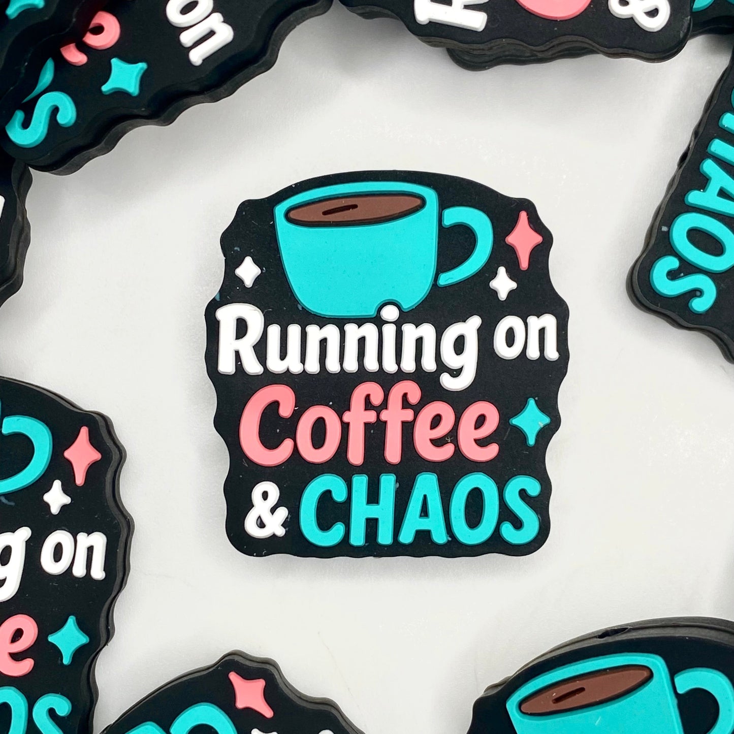 Running on Coffee & Chaos 2.0 Silicone Focal Beads