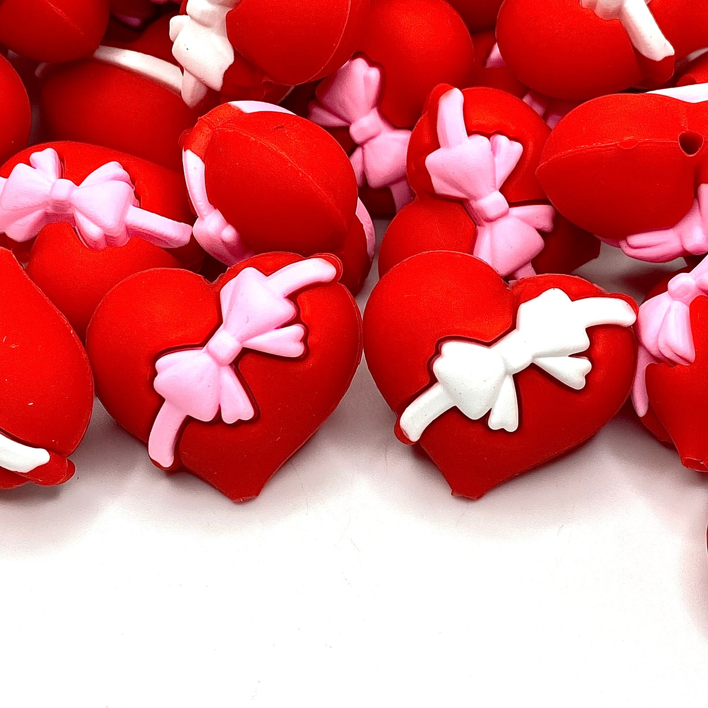 Wrapped in Love 3D Silicone Focal Beads