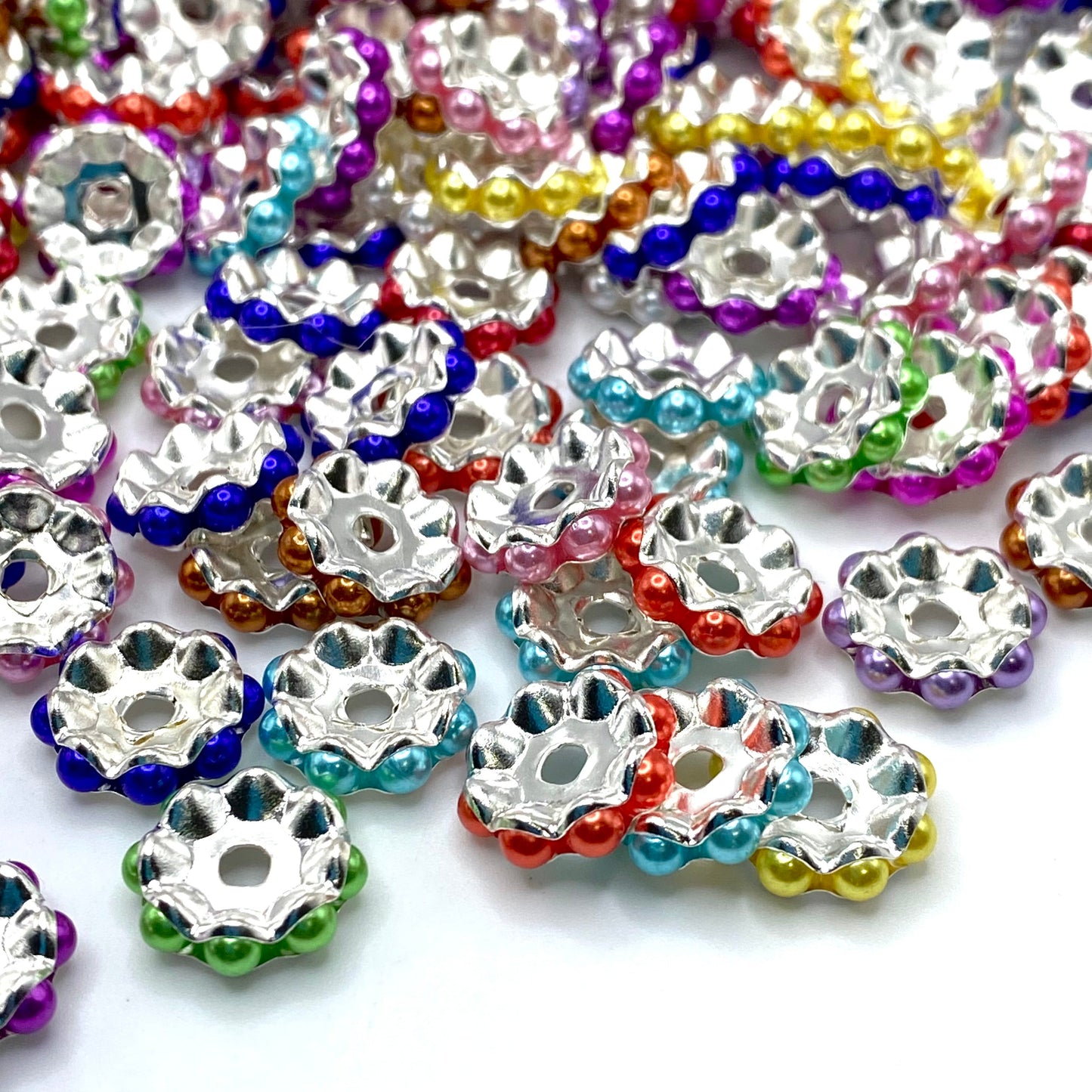 Live A Colorful Life Spacer Beads