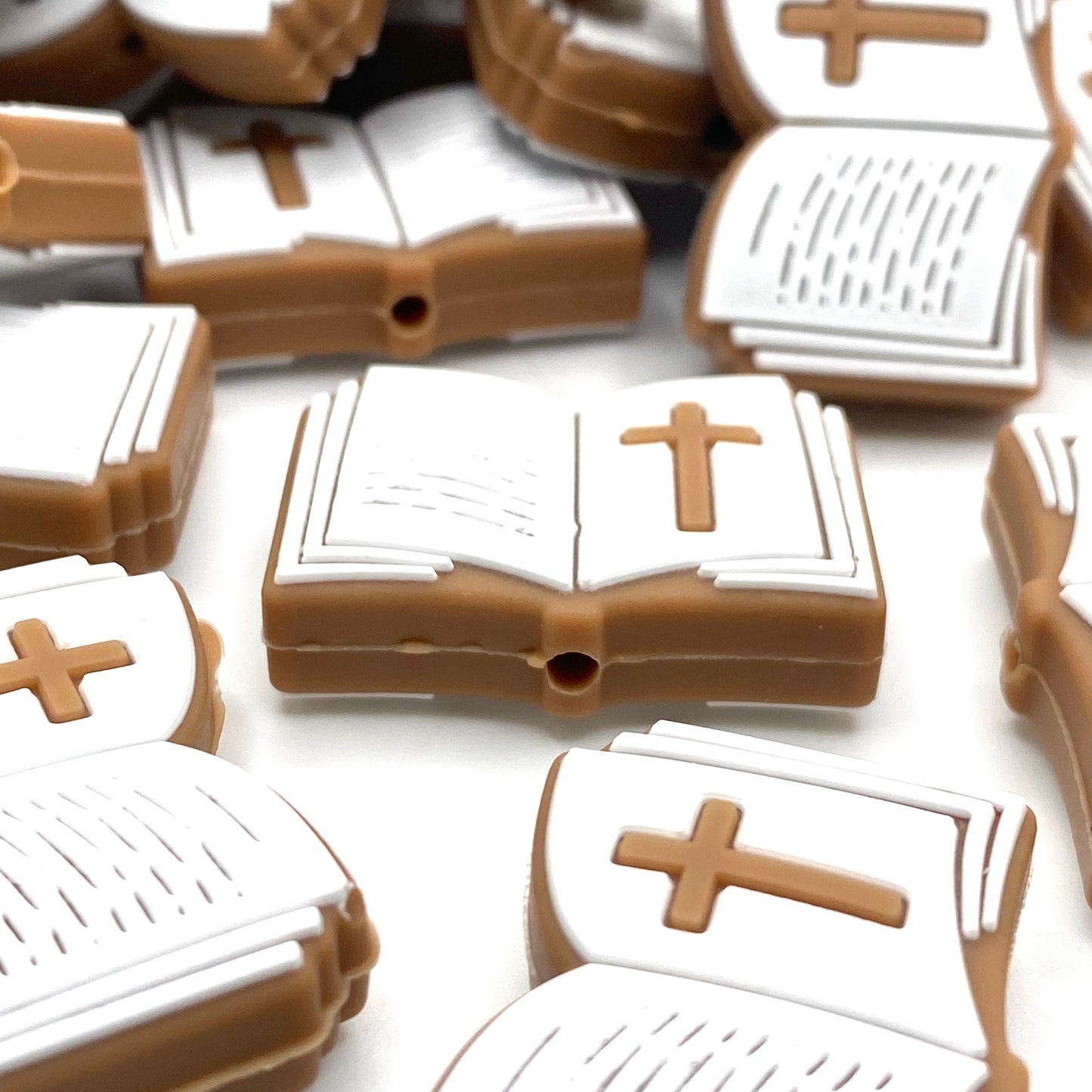 Daily Bible Time Silicone Focal Beads