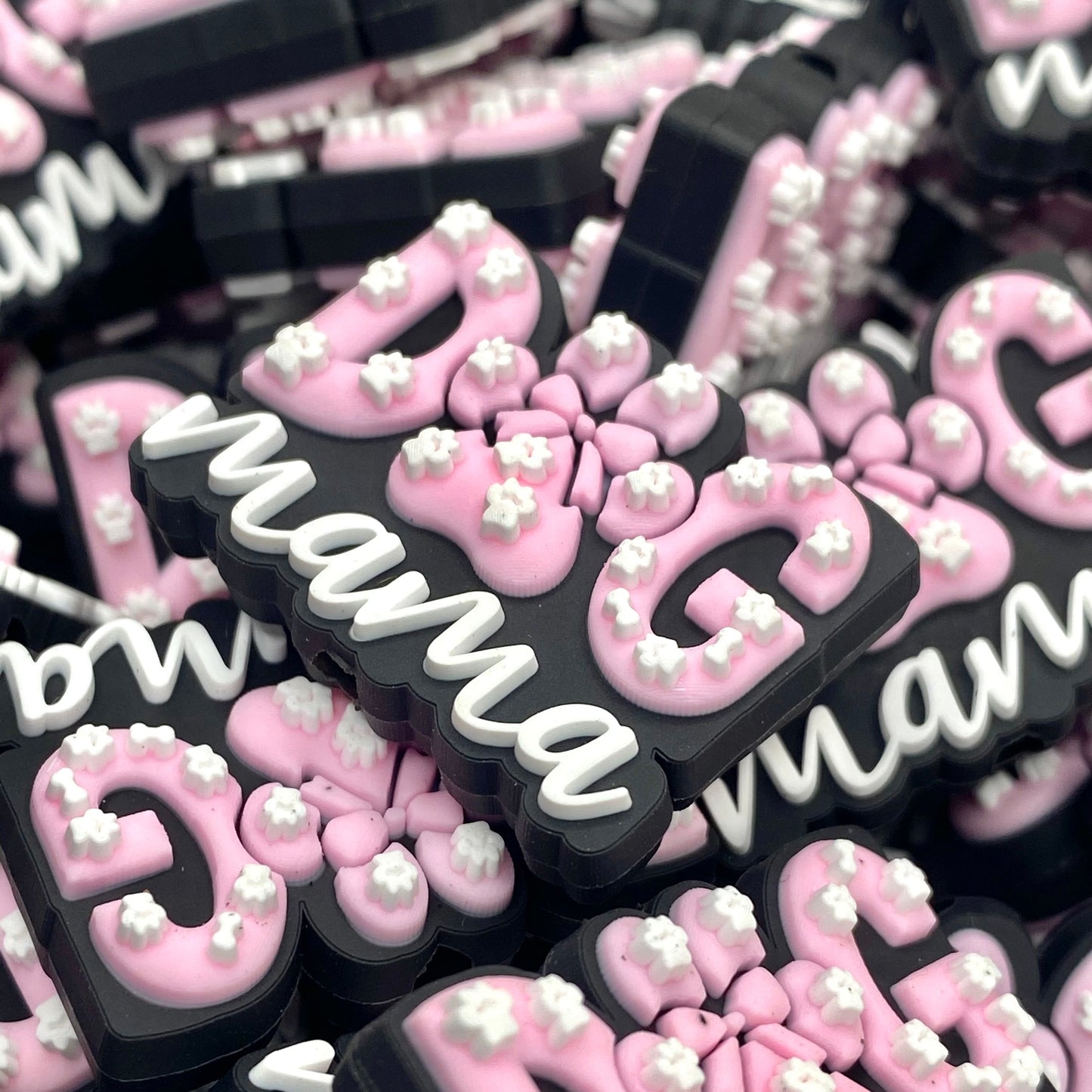 Dog Mama 2.0 Silicone Focal Beads