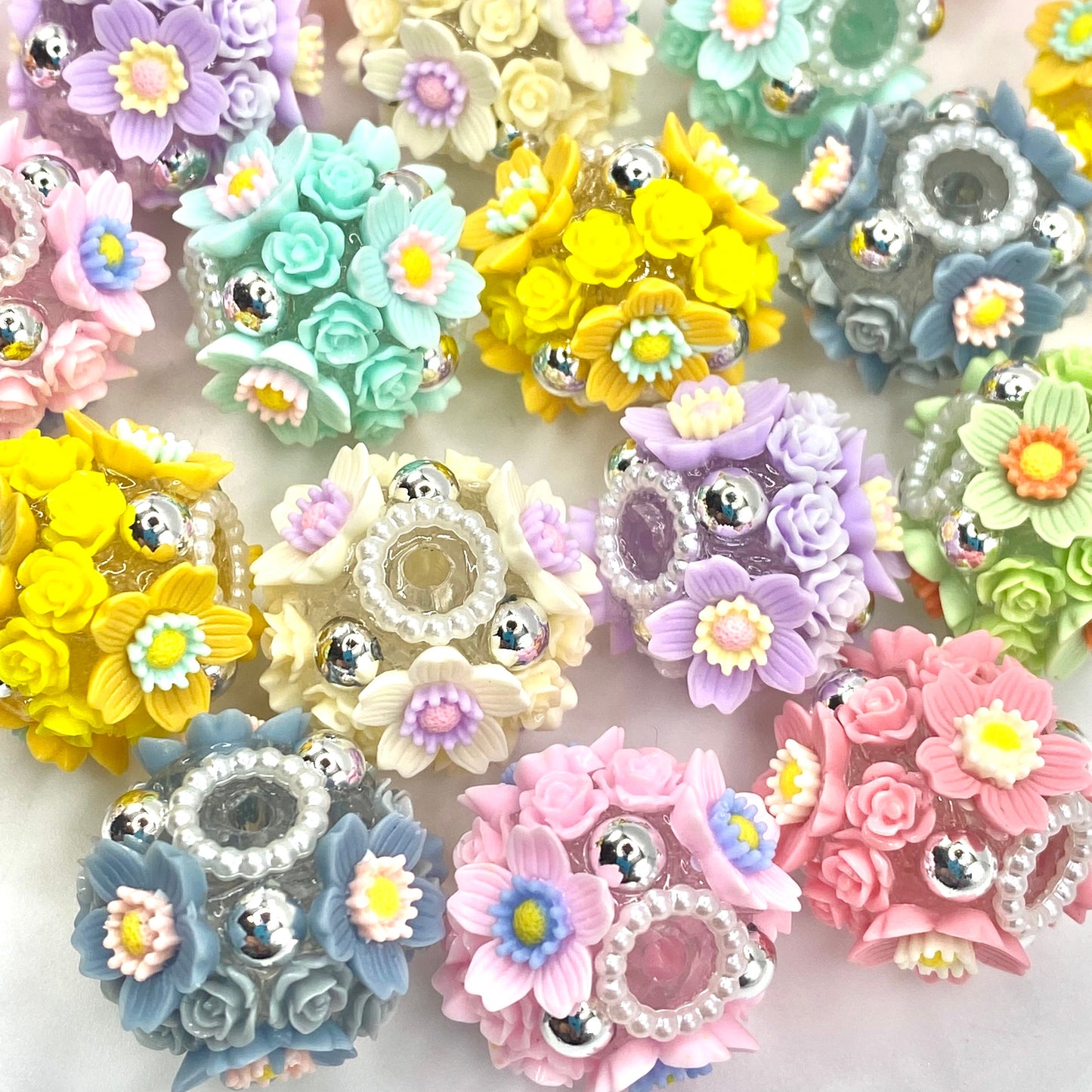 Enigmatic Blooms Fancy Beads