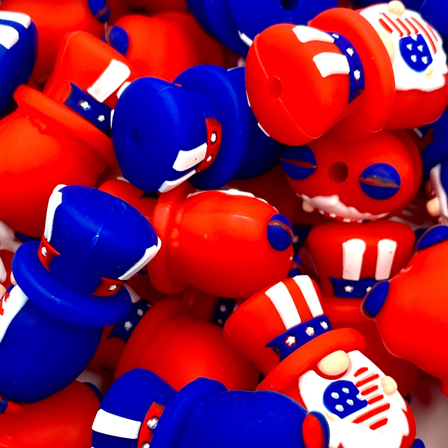 Patri-Gnome Vibes 3D Silicone Focal Beads