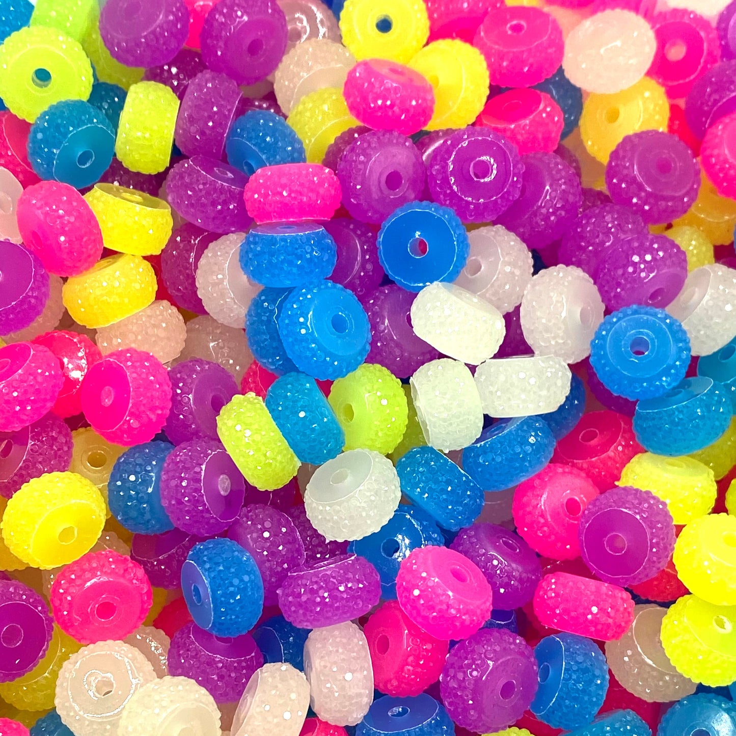 I Prefer Living In Color Luminous Spacer Beads