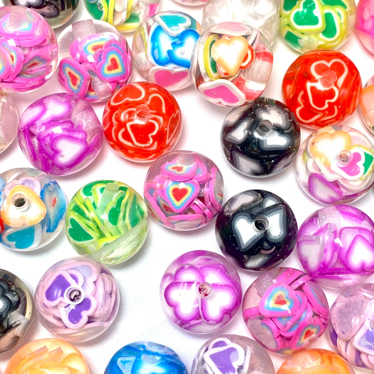 Surrounded by Love Acrylic Beads