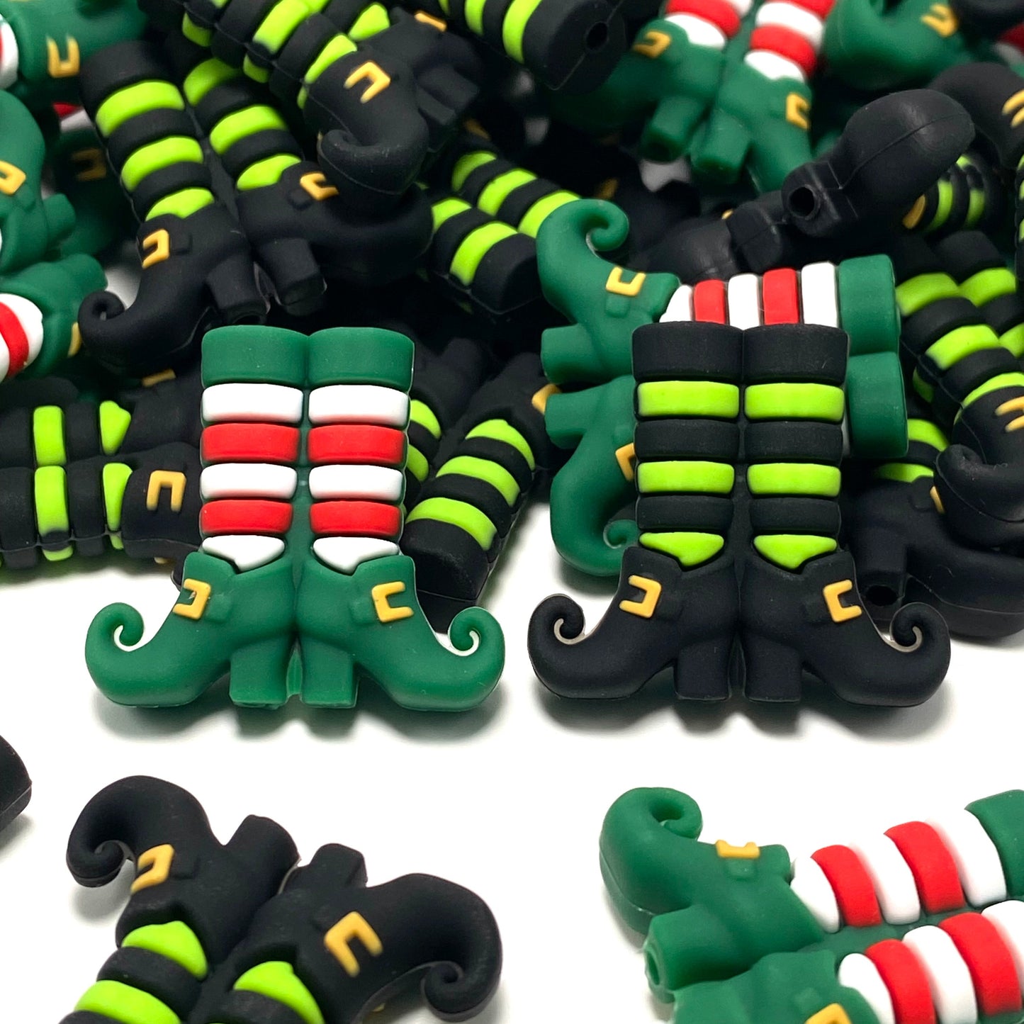 Elf Shoe Magic Silicone Focal Beads