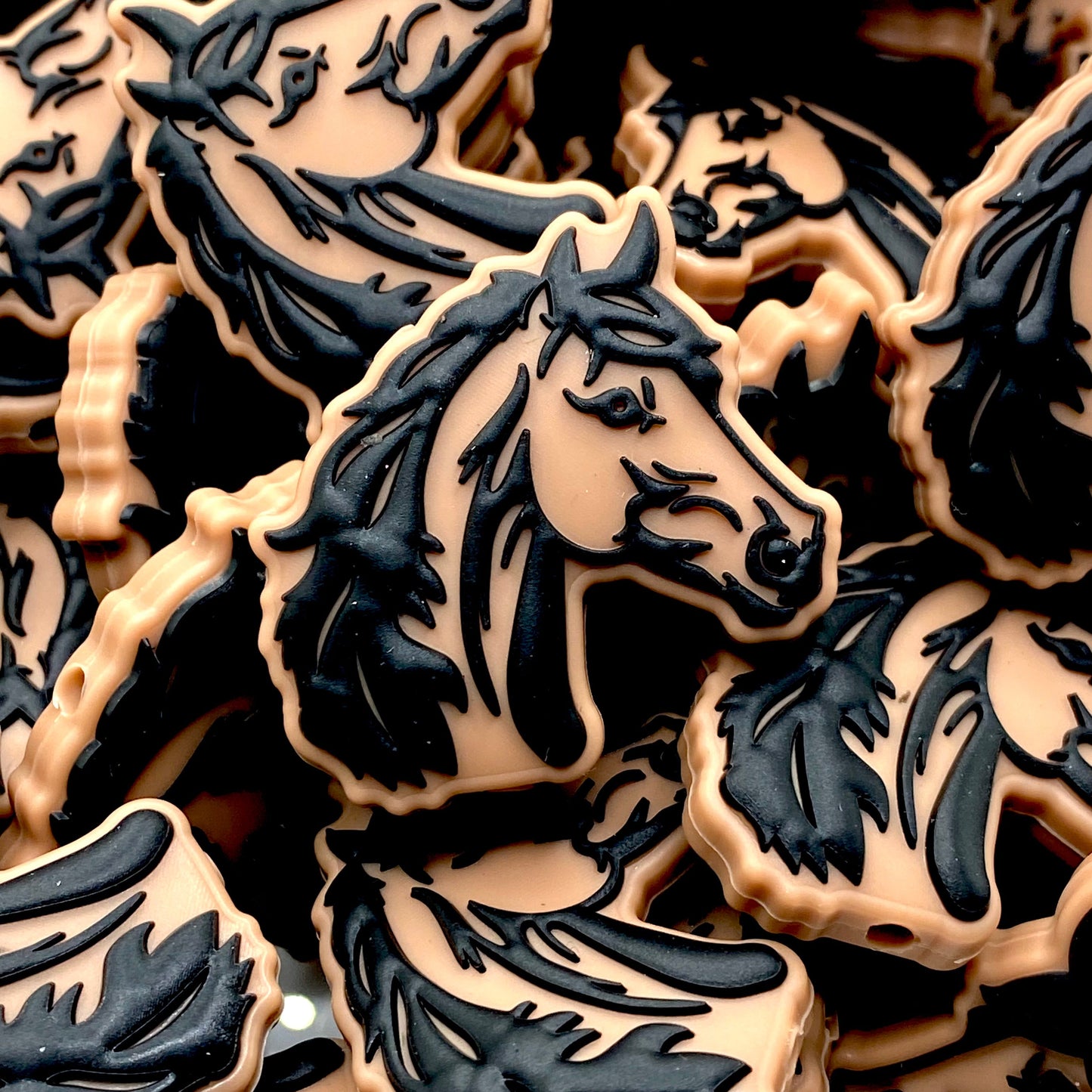 Horses Keep Me Stable Silicone Focal Beads