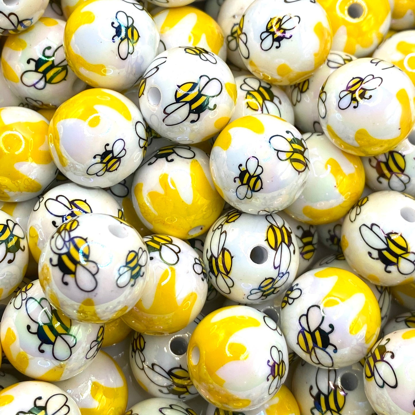Sweet Like Honey Acrylic Beads