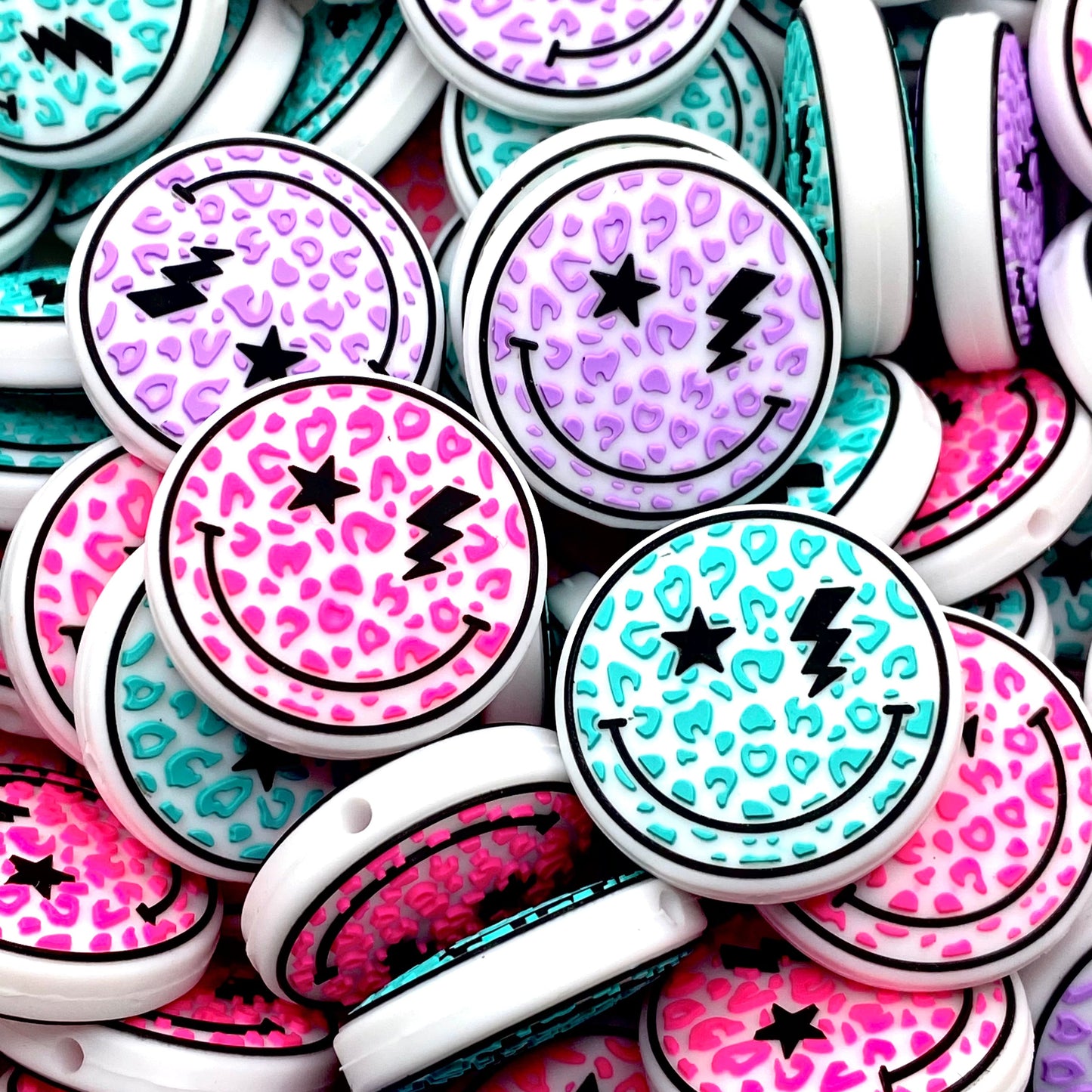 Did You Smile Today? Silicone Focal Beads