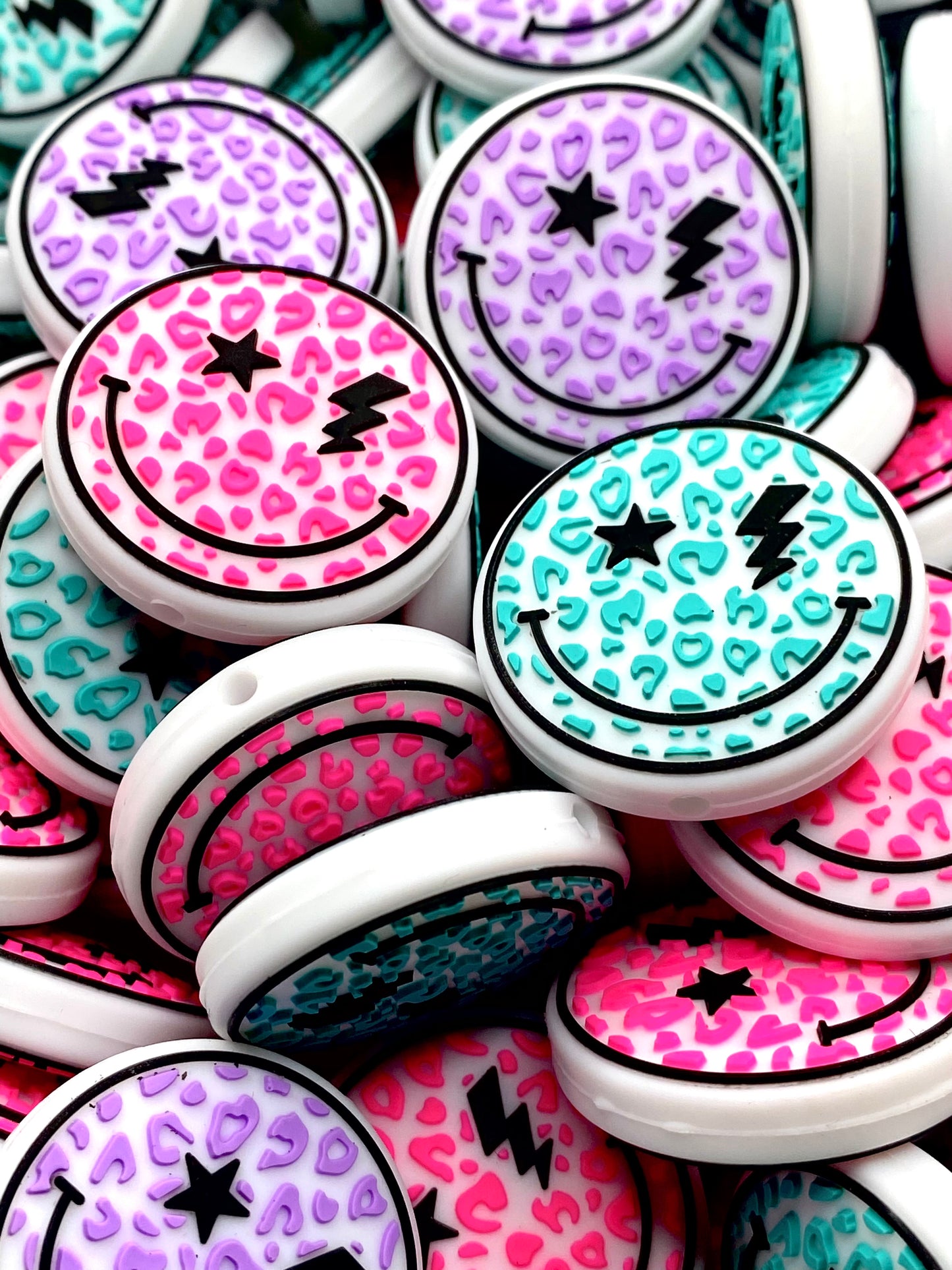 Did You Smile Today? Silicone Focal Beads