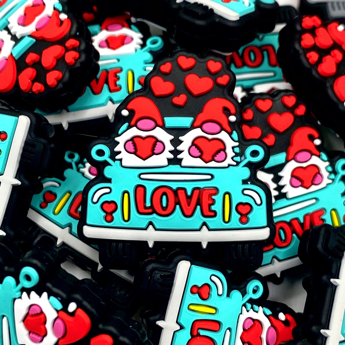 You're The Gnome For Me Silicone Focal Beads