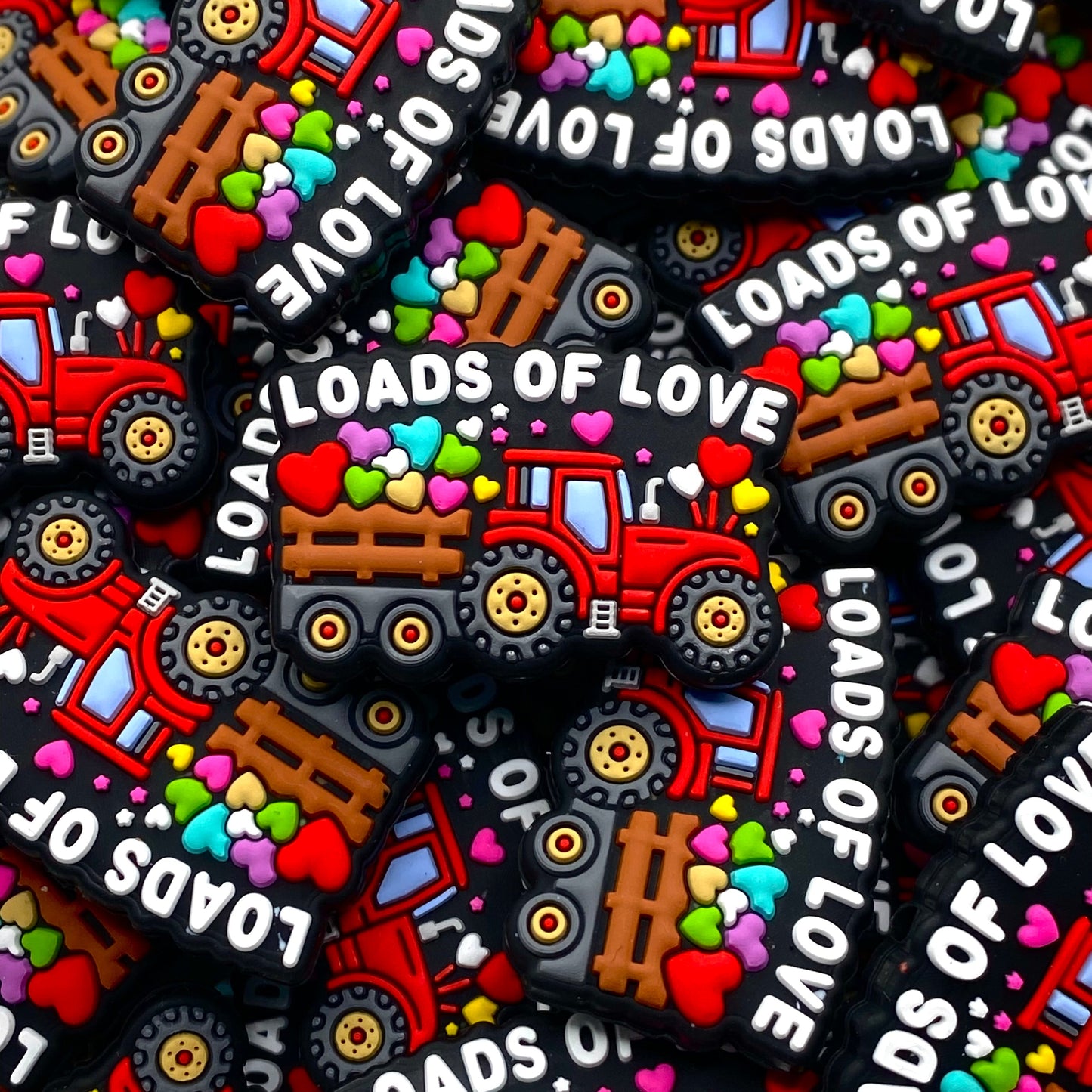 Loads of Love Silicone Focal Beads
