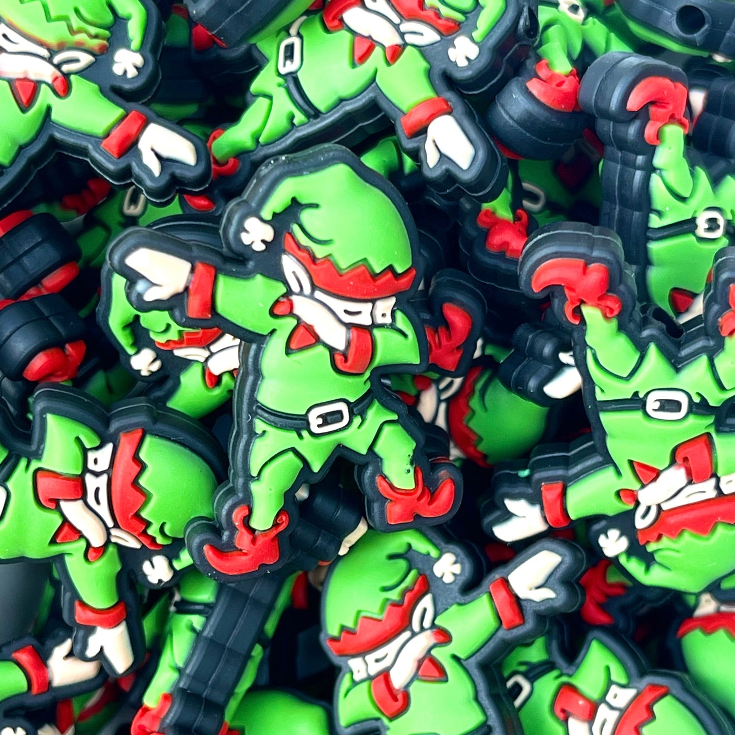 The Dabbing Elf Silicone Focal Beads